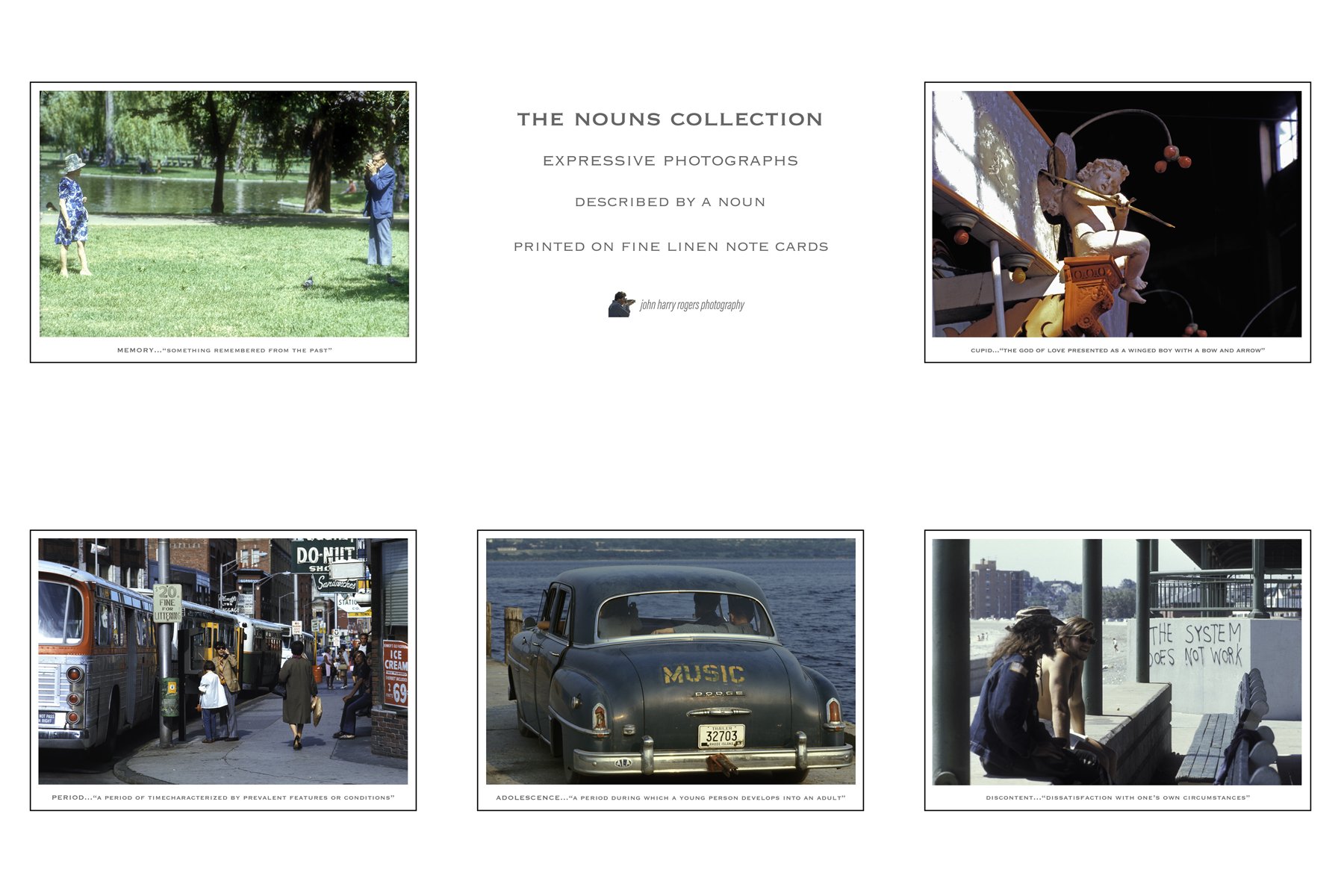 The Nouns Collections Note Card Set 01