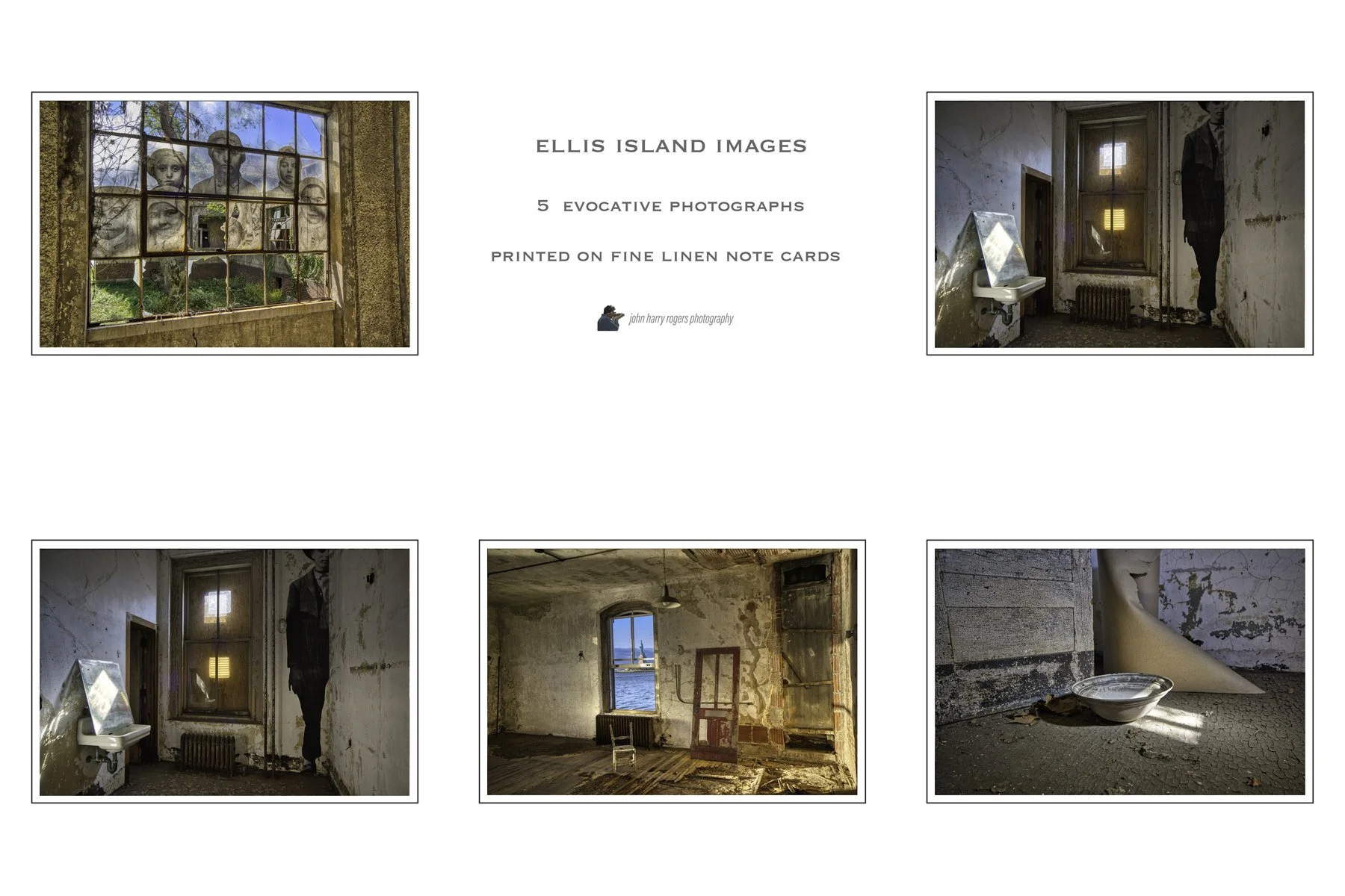 Ellis Island Note Card Set 02