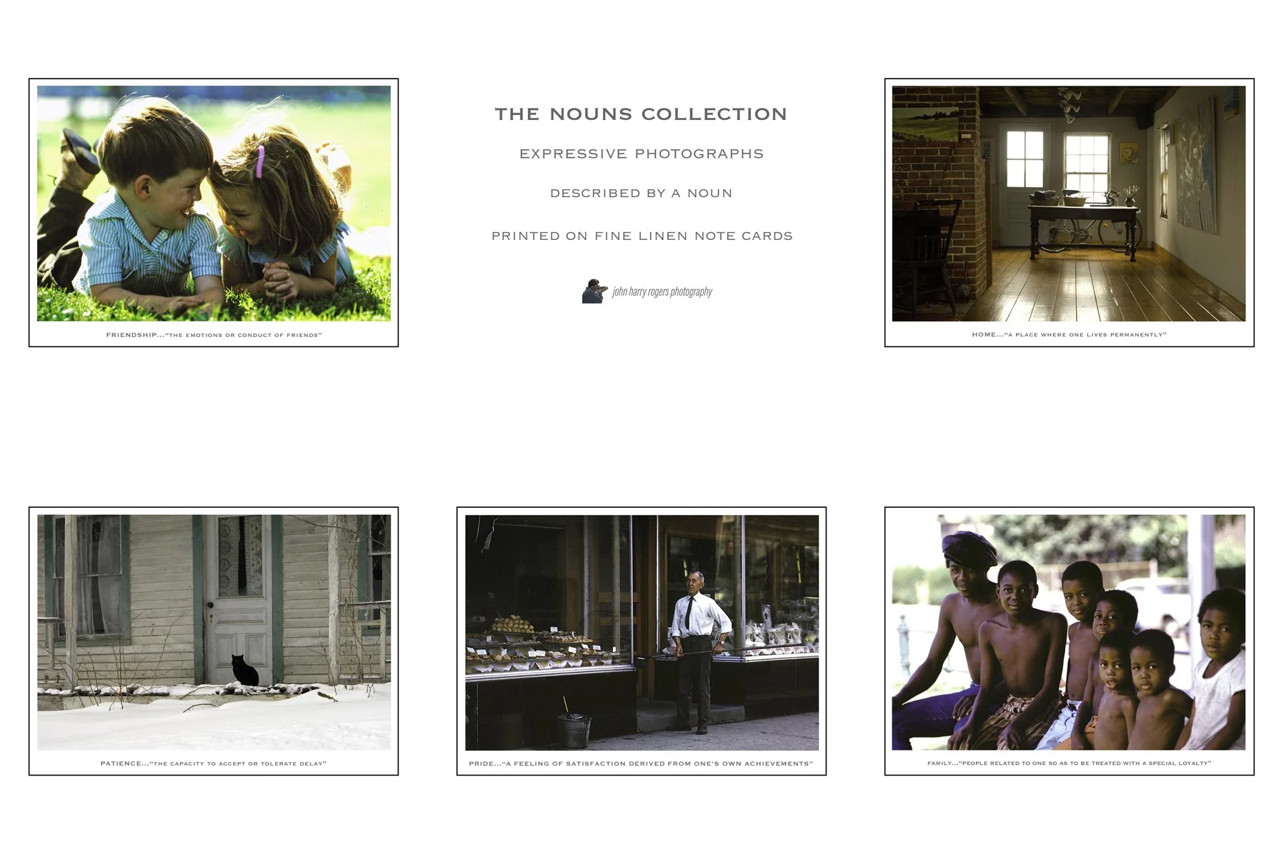 The Nouns Collection Note Card Set 02