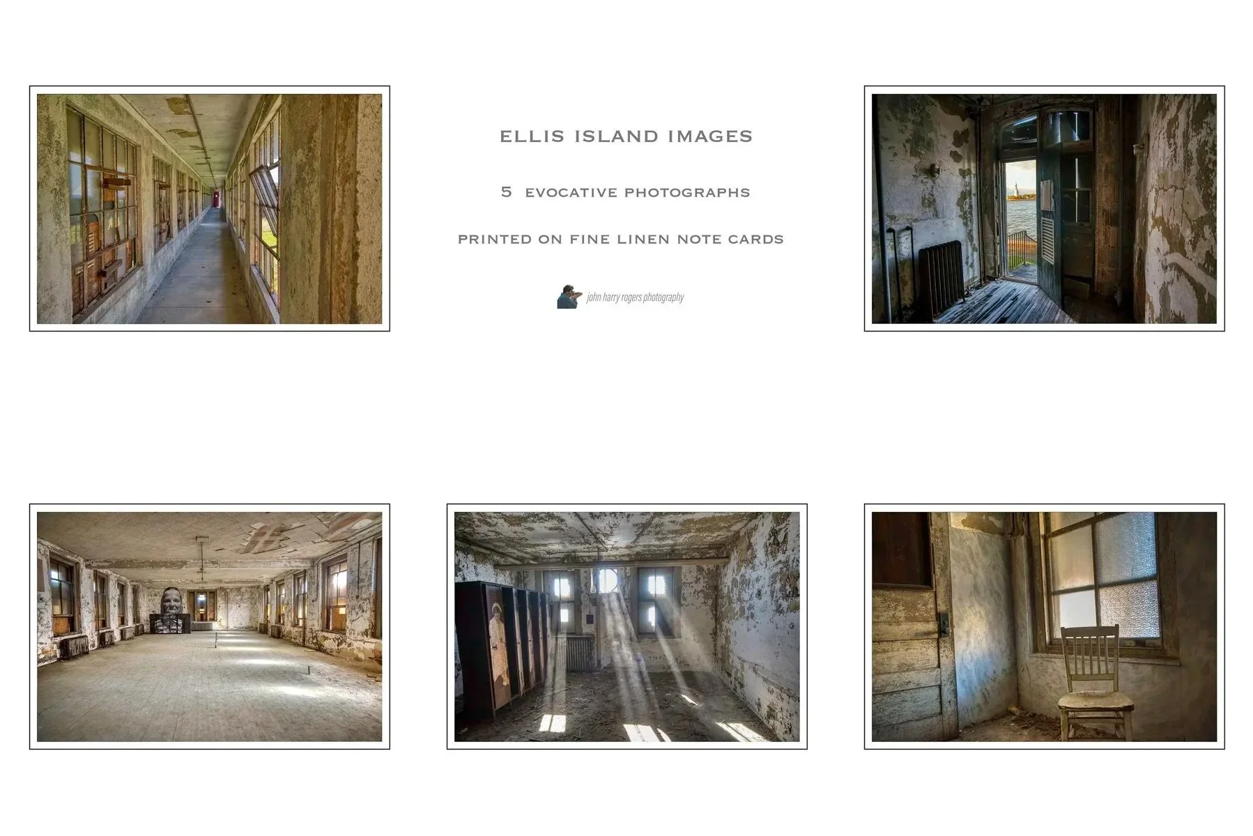 Ellis Island Note Card Set 01