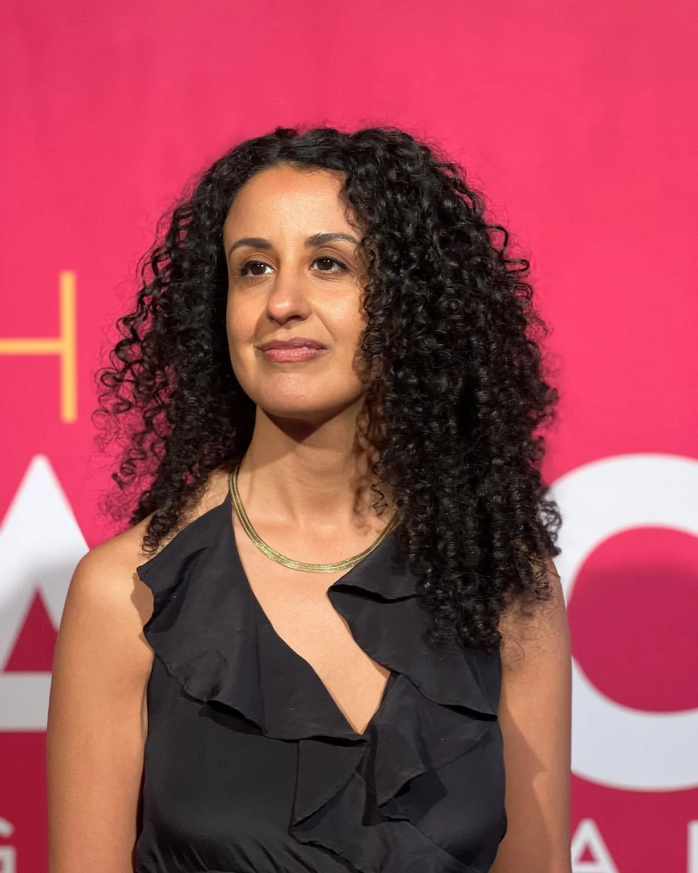Documentary filmmaker Marcia Robiou at the NAACP Image Awards in Los Angeles, where one of her films was nominated.