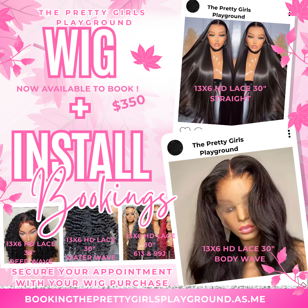 Wig & Installation Bundle- $350