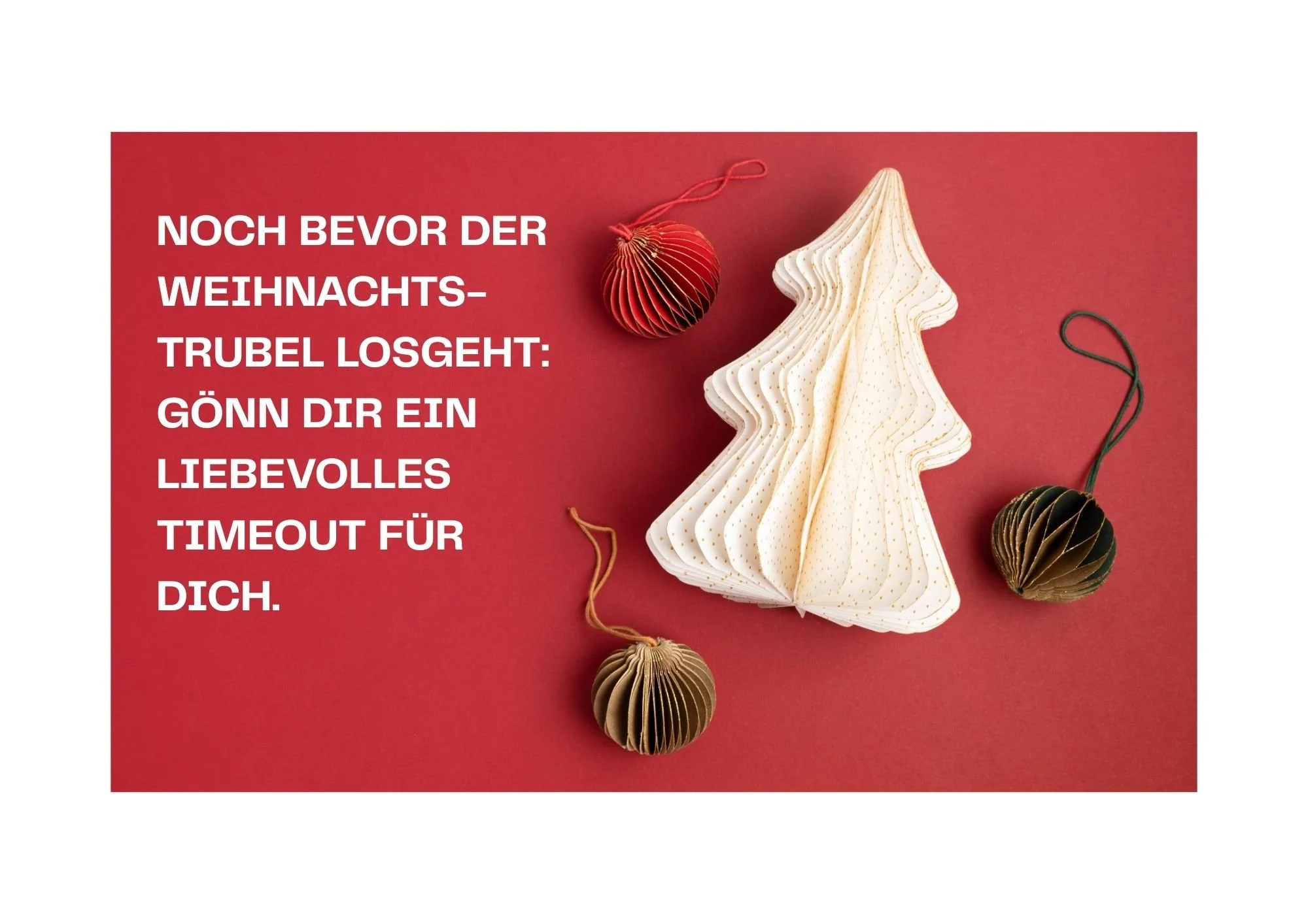 Sei dein eigenes Christkind
