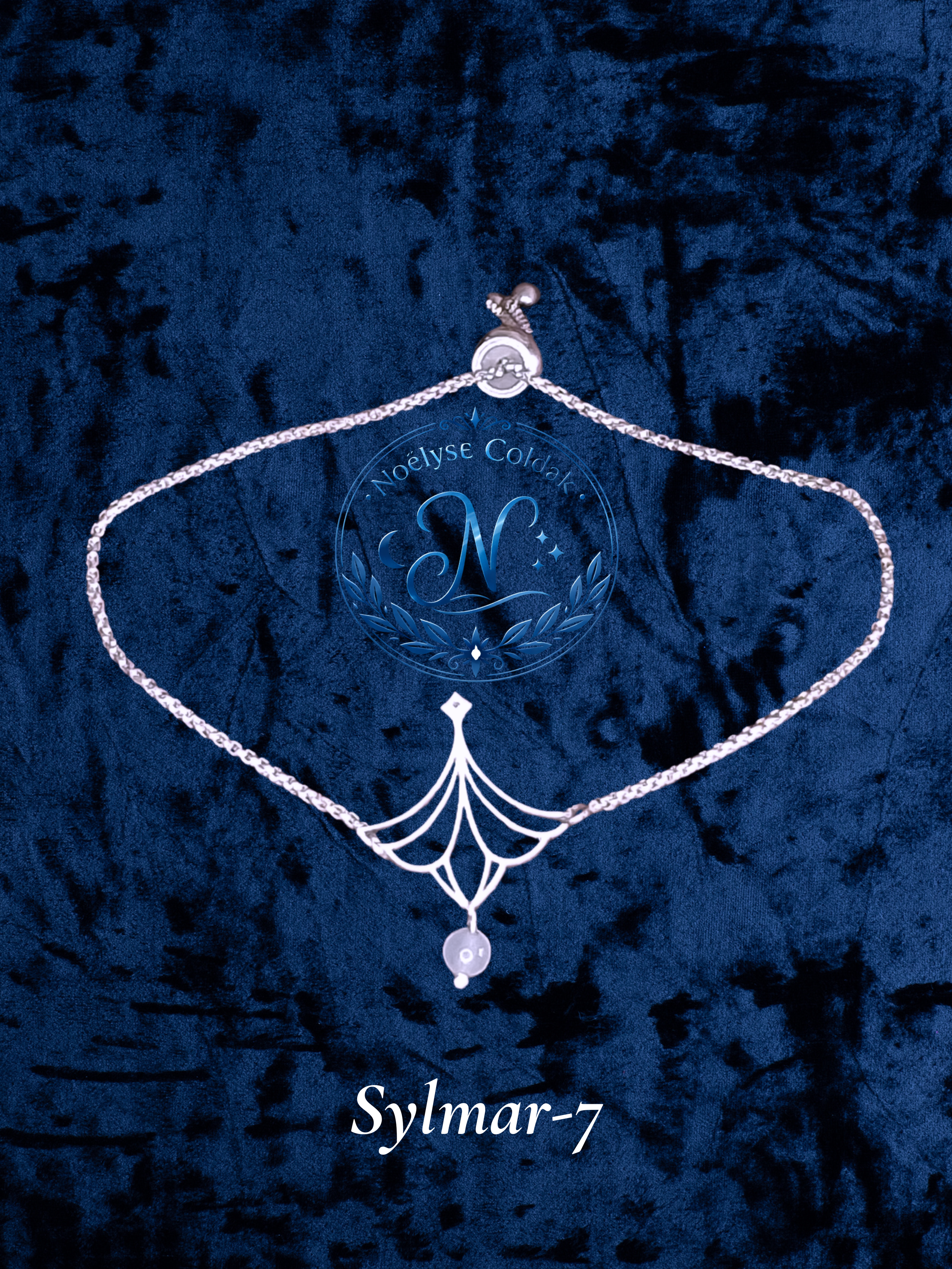 7 Sylmar -Bracelet en acier et aigue‑marine. Léger, marin, lumineux.