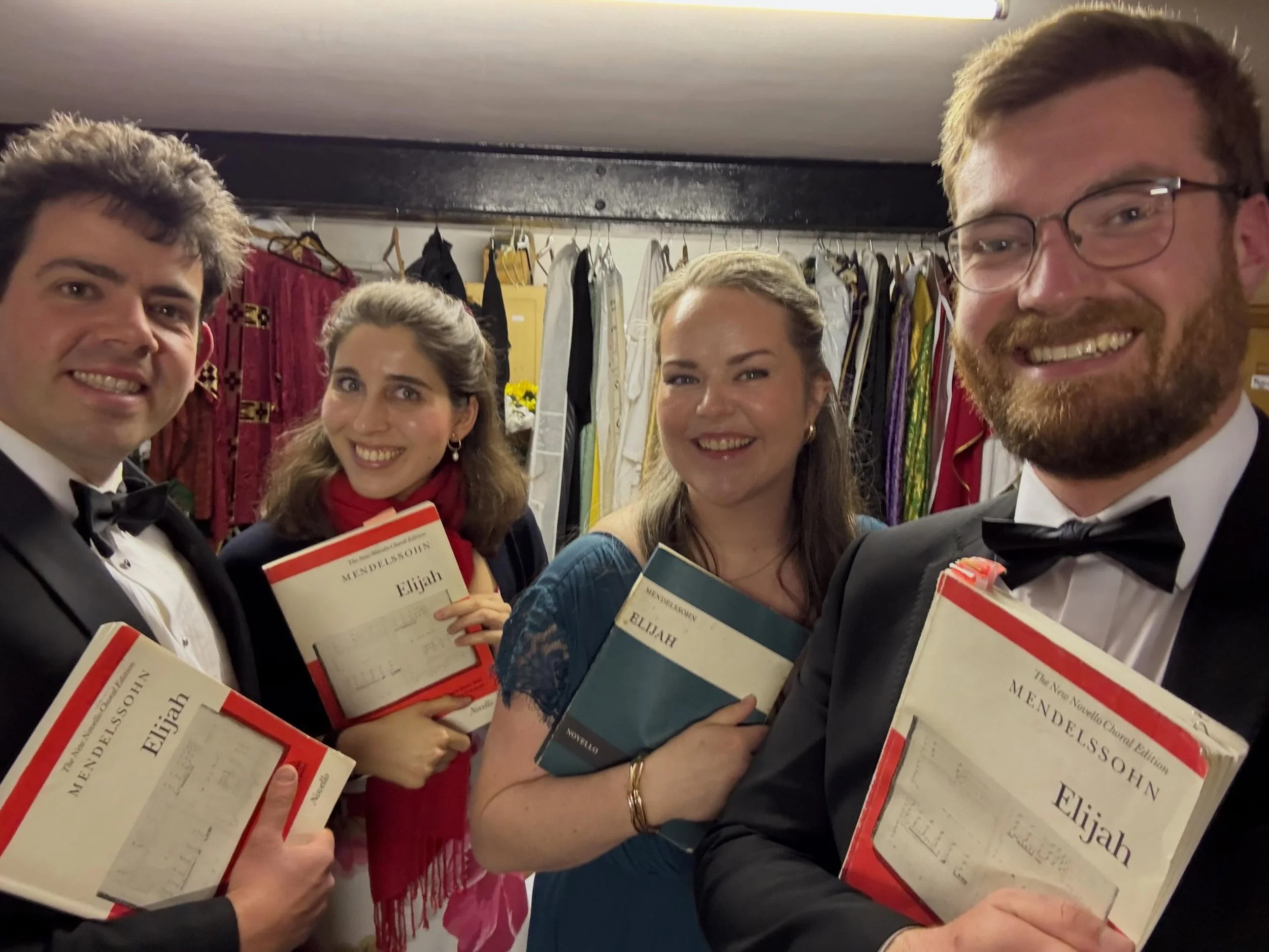 Last weekend I was very privileged to sing my very first &ldquo;Elijah&rdquo; as an alto soloist with the Weston Choral Society under the baton of the wonderful Huw Morgan. Unfortunately, not all are captured on the picture (as it was taken in the ba