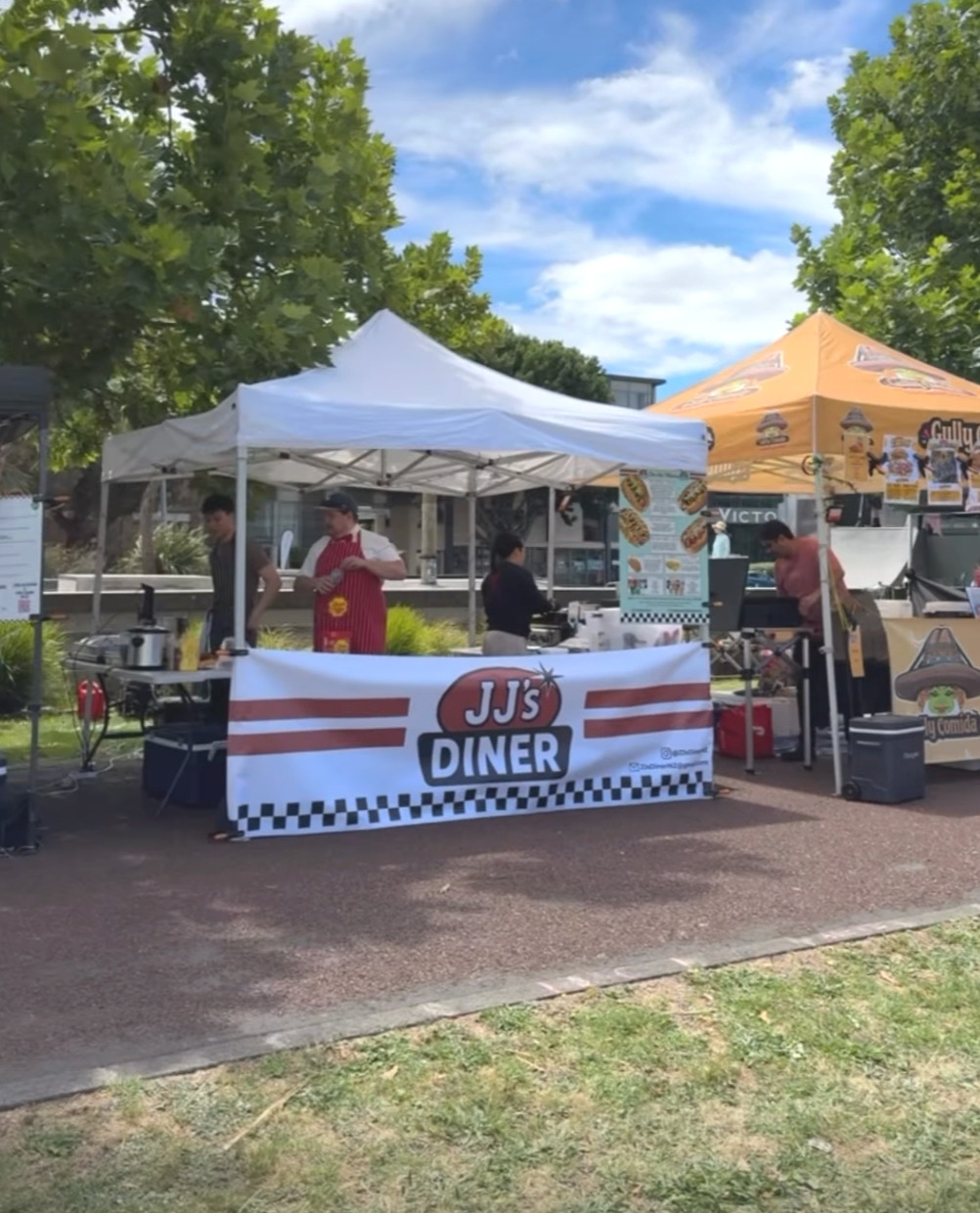 JJ's Diner at Open Circle Markets Auckland