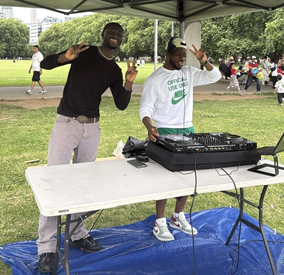 IAMDJKOBIE at Open Circle Markets Auckland