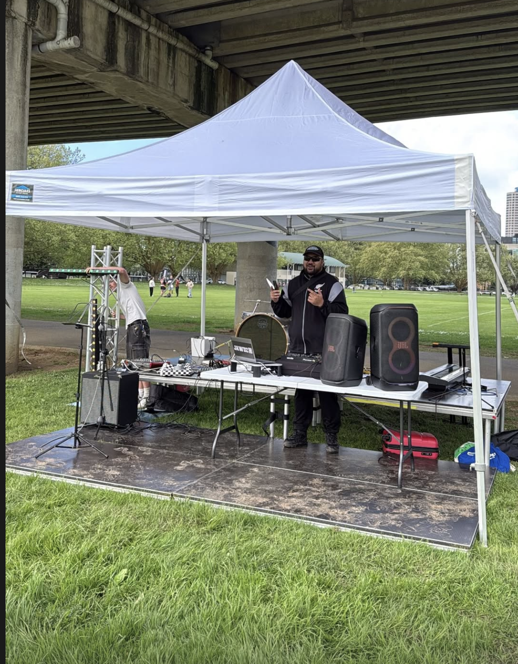 JJAWDZ at Open Circle Markets Auckland