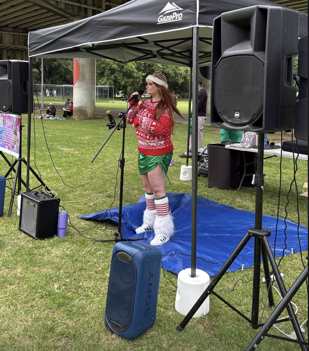 Chlomusicnz at Open Circle Markets Auckland