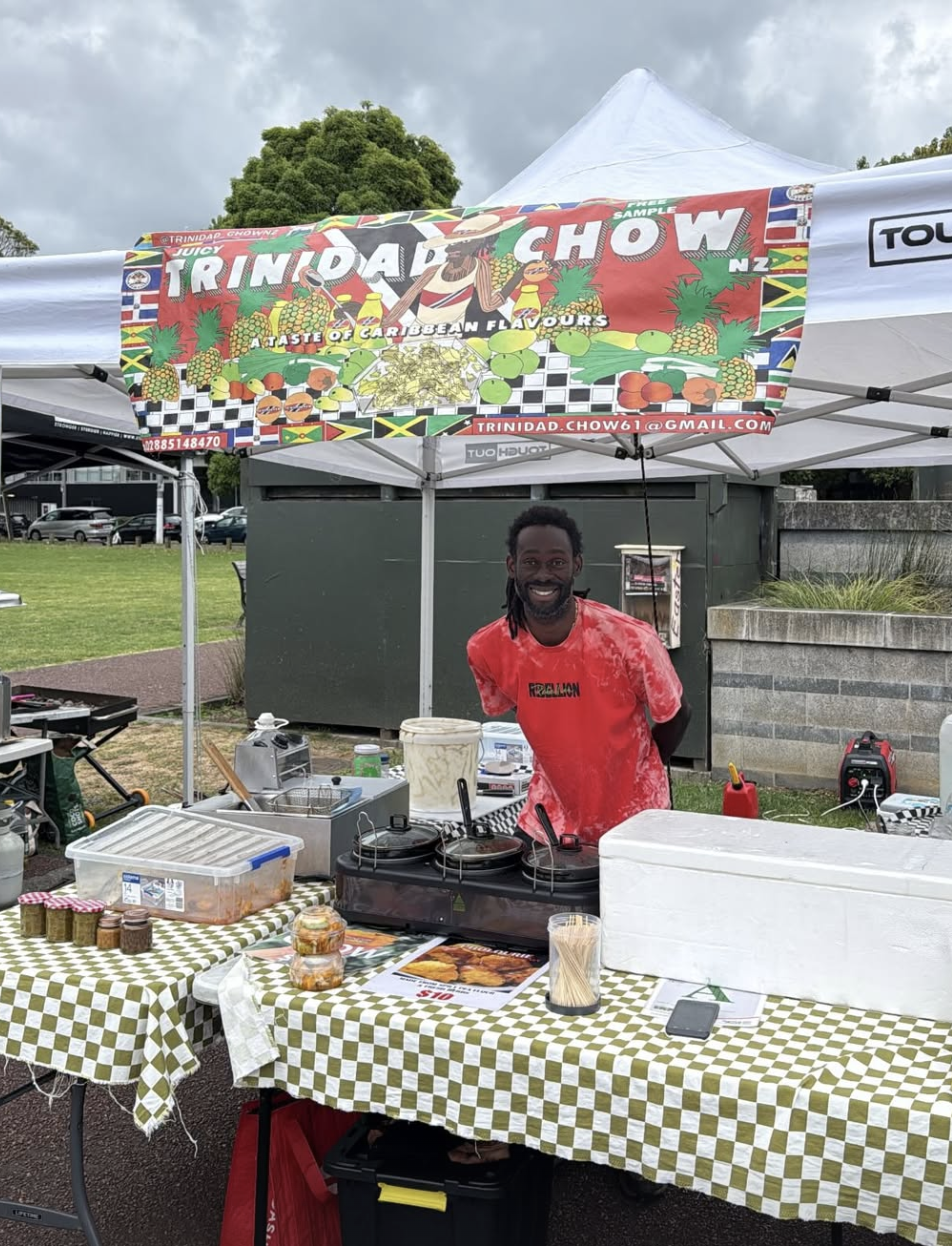 Trini Dad Chow NZ at Open Circle Markets Auckland