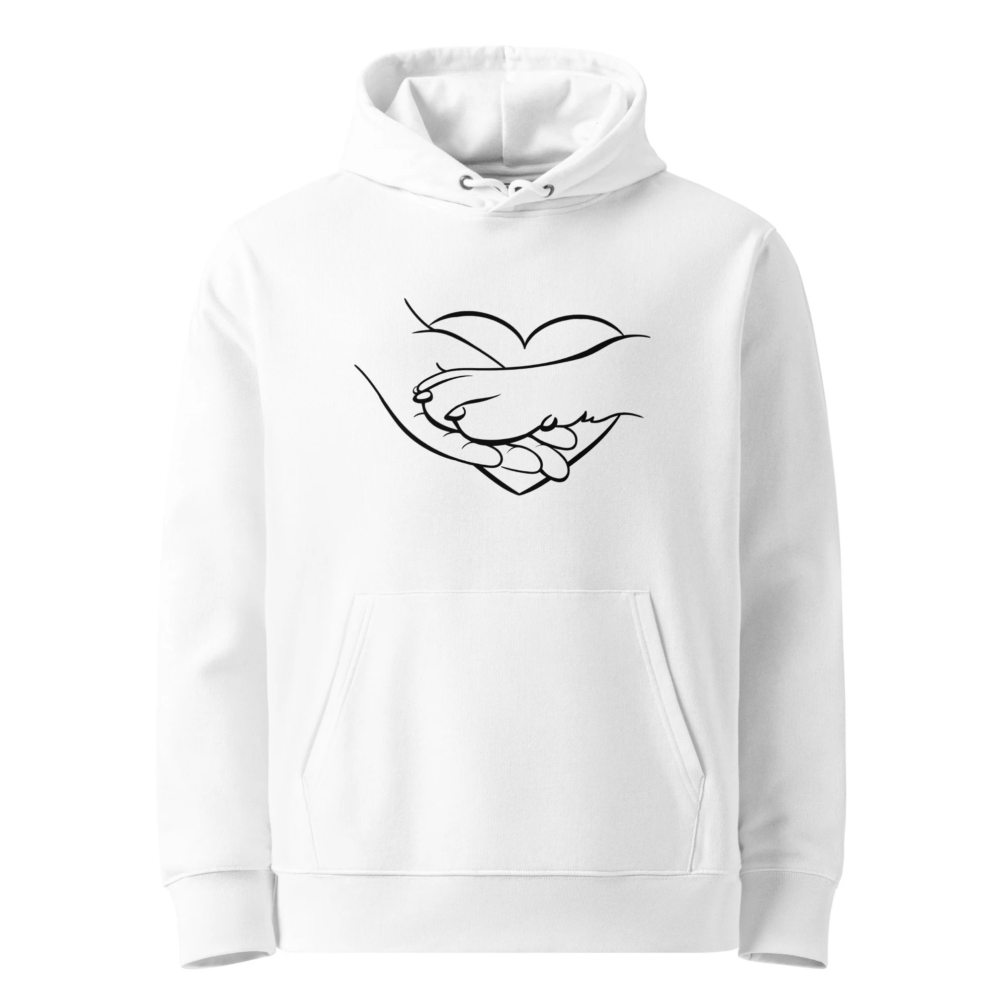 The Human/Dog Connection - Unisex essential organic hoodie