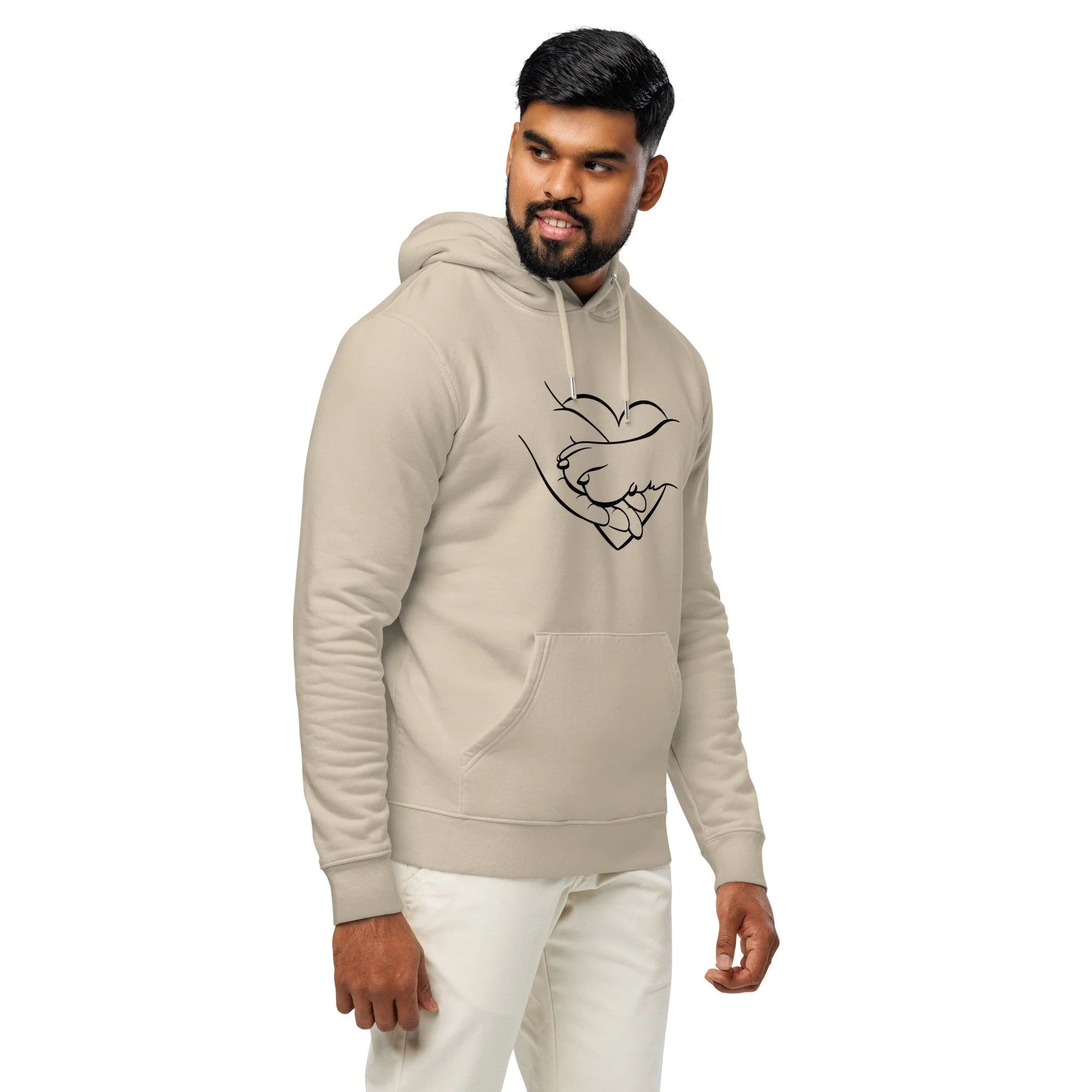 The Human/Dog Connection - Unisex essential organic hoodie