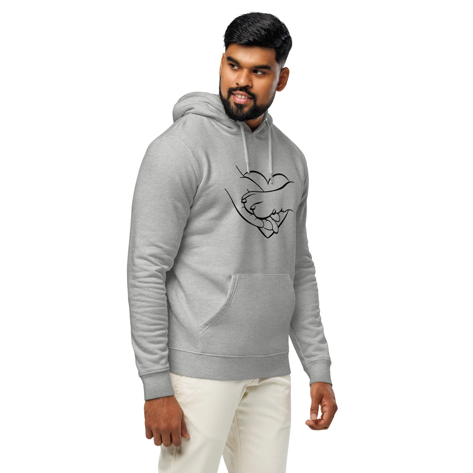 The Human/Dog Connection - Unisex essential organic hoodie