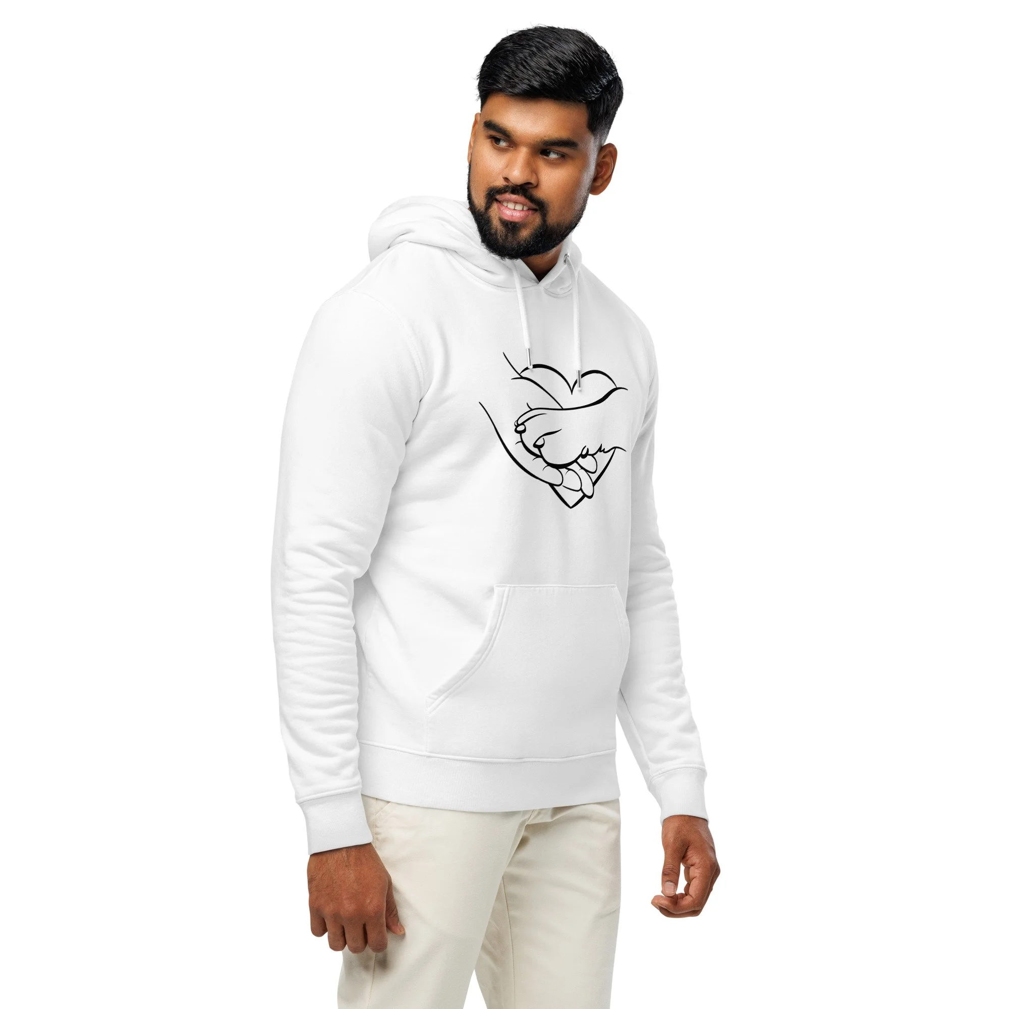 The Human/Dog Connection - Unisex essential organic hoodie