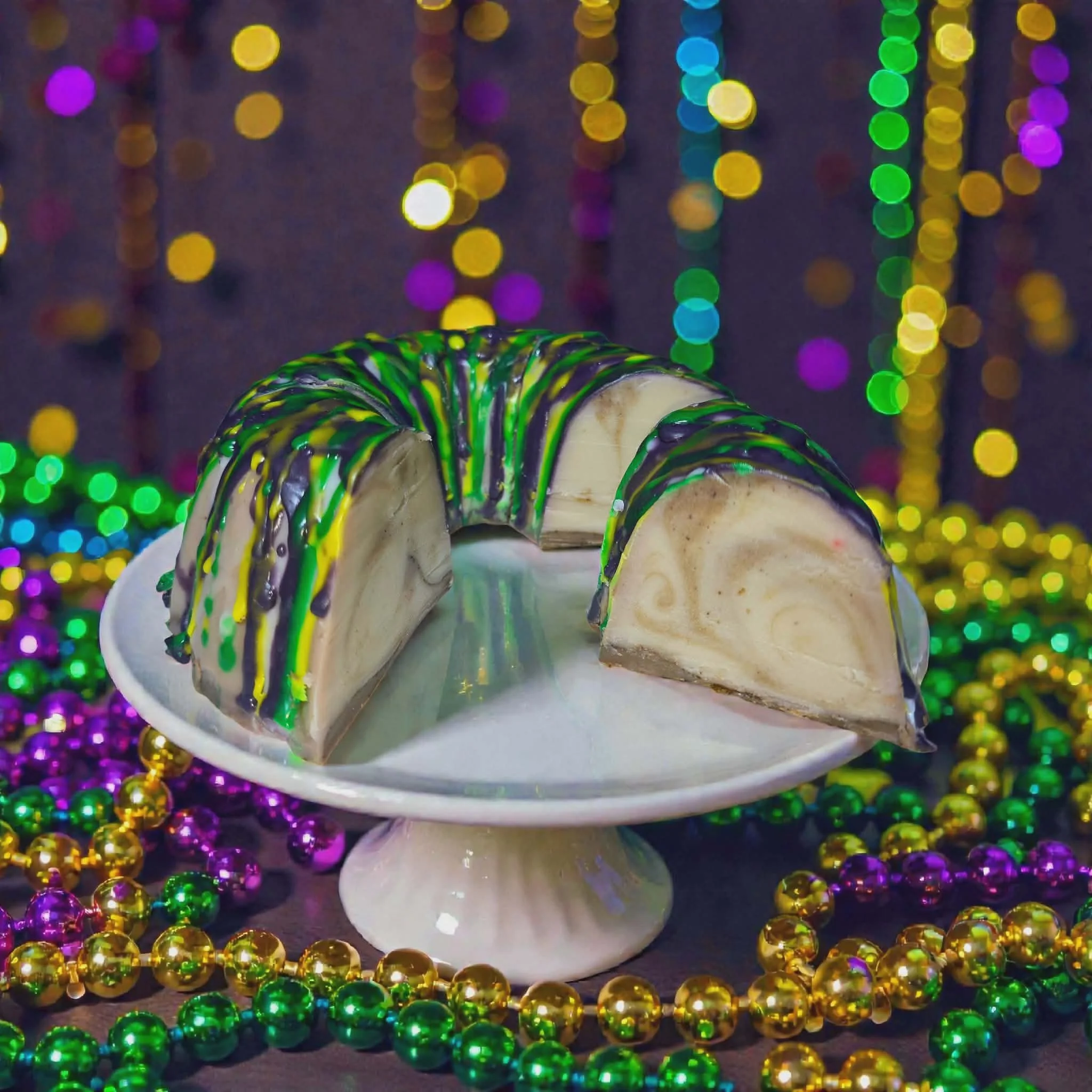 Vanilla Fig King Cake