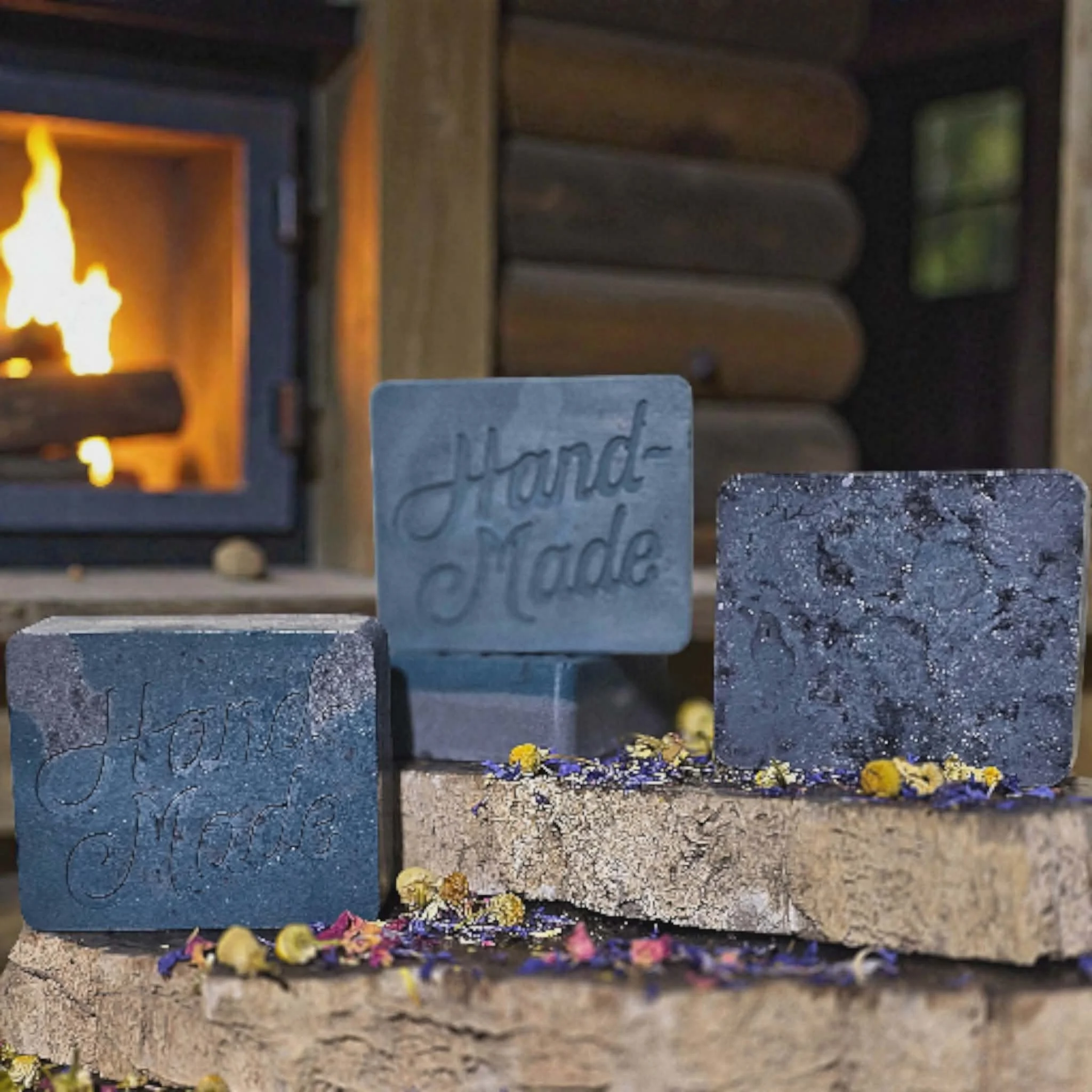 Men's Charcoaal Bar - Blue