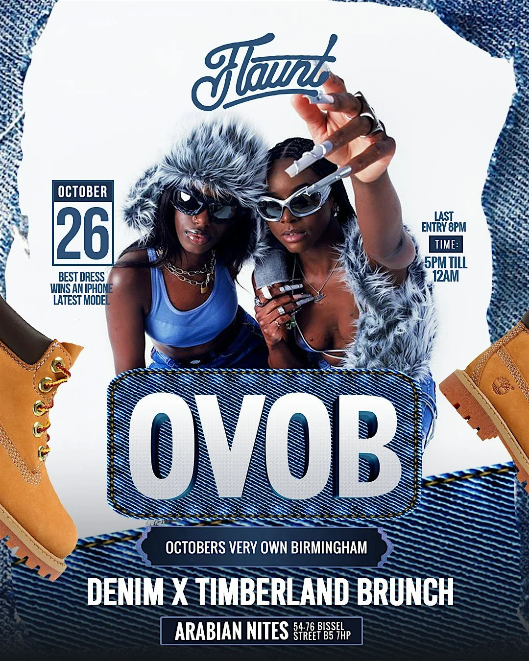 DENIM X TIMBERLAND BRUNCH #OVOBIRMINGHAM