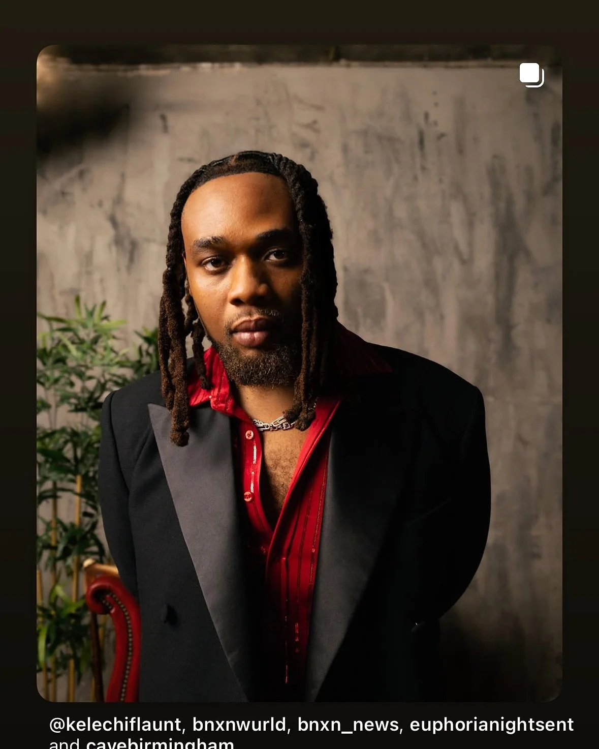 Dapper portrait of a BNXN Buju.