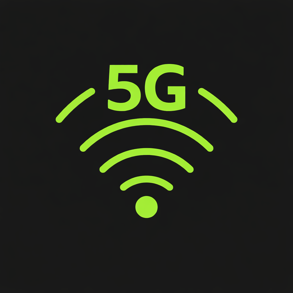 Digital illustration of a blue globe with network connections, highlighting the concept of 5G technology.