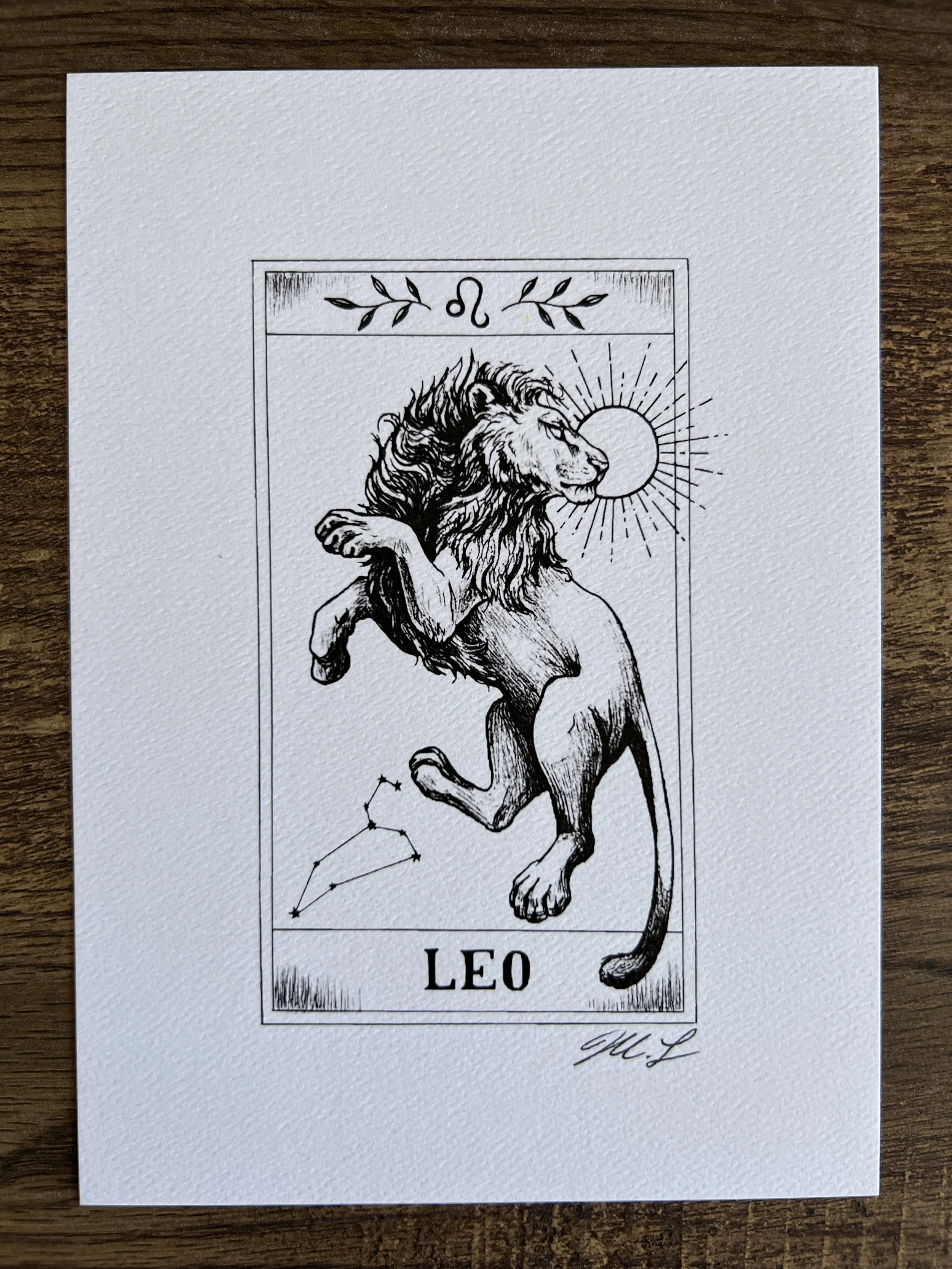 Leo Print