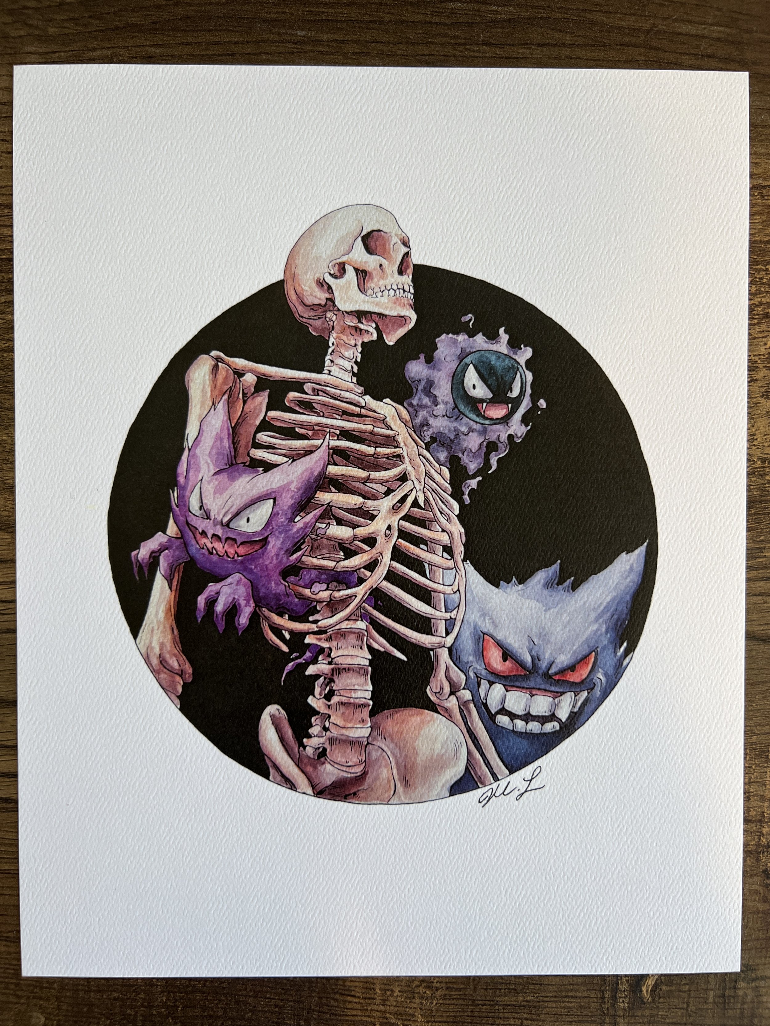 Ghost Types Print