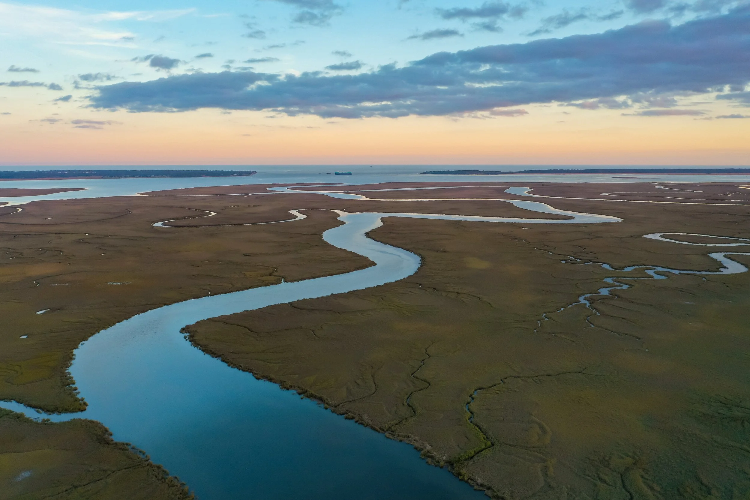 Marsh Views of Saint Simons Island, Georgia