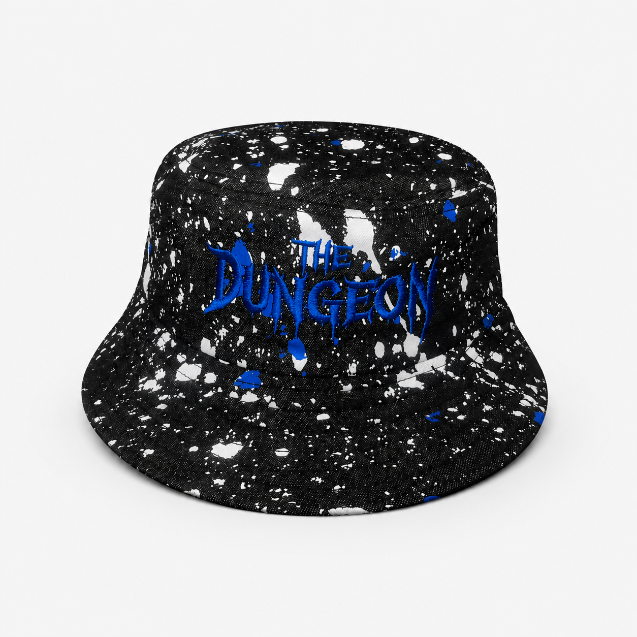 The Dungeon Splatter Bucket Hat (Blue)
