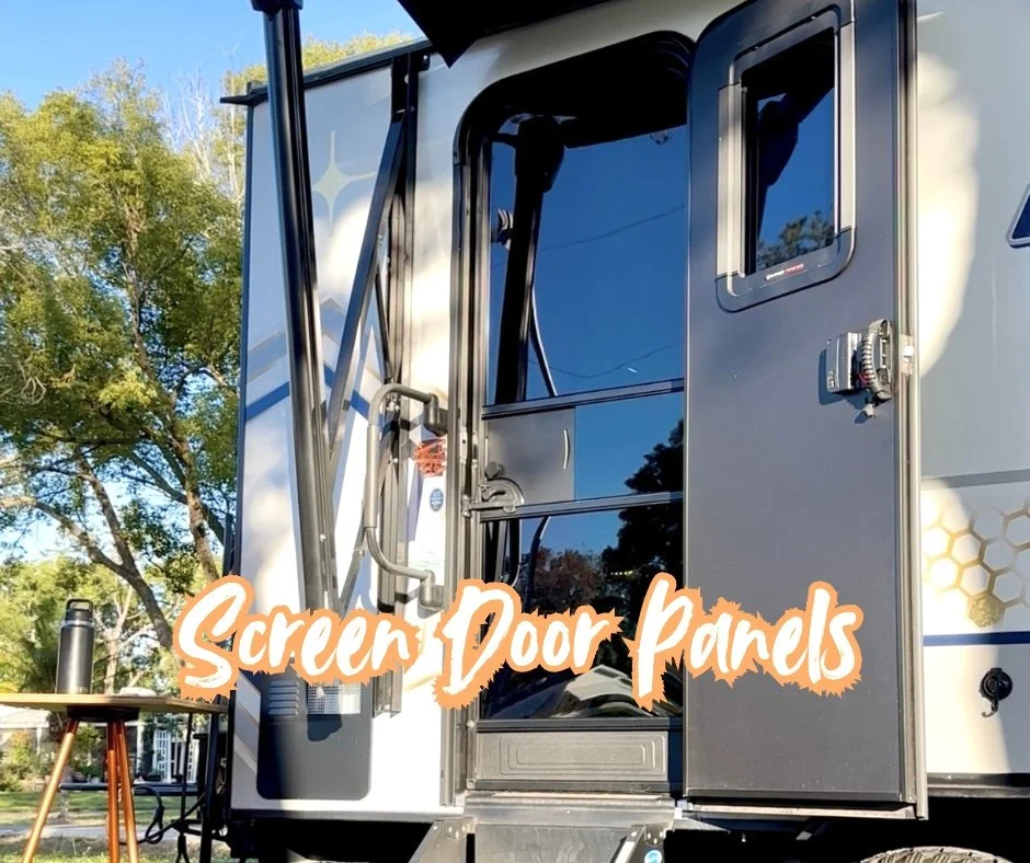 RV Screen Door Panels