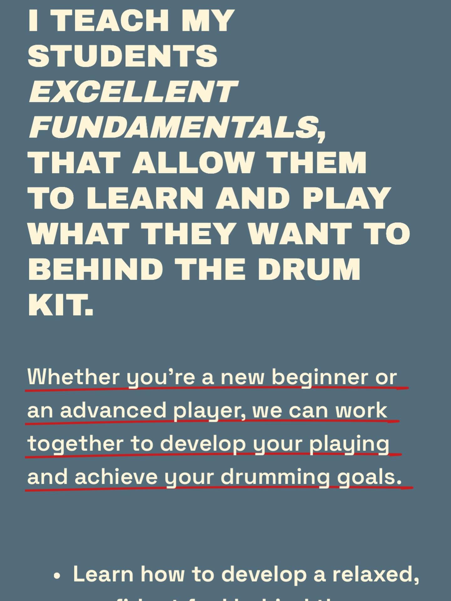 Drum Lessons are back 😎. 

🥁CLT DRUM COLLECTIVE🥁 

@clt_drum 

&bull;Available Thursday/Saturday

&bull;Two kit setup in South Park

🪘PRIVATE LESSONS🪘 

&bull;Availability Sunday/Tuesday/Wednesday

Lessons are tailored to your specific goals beh