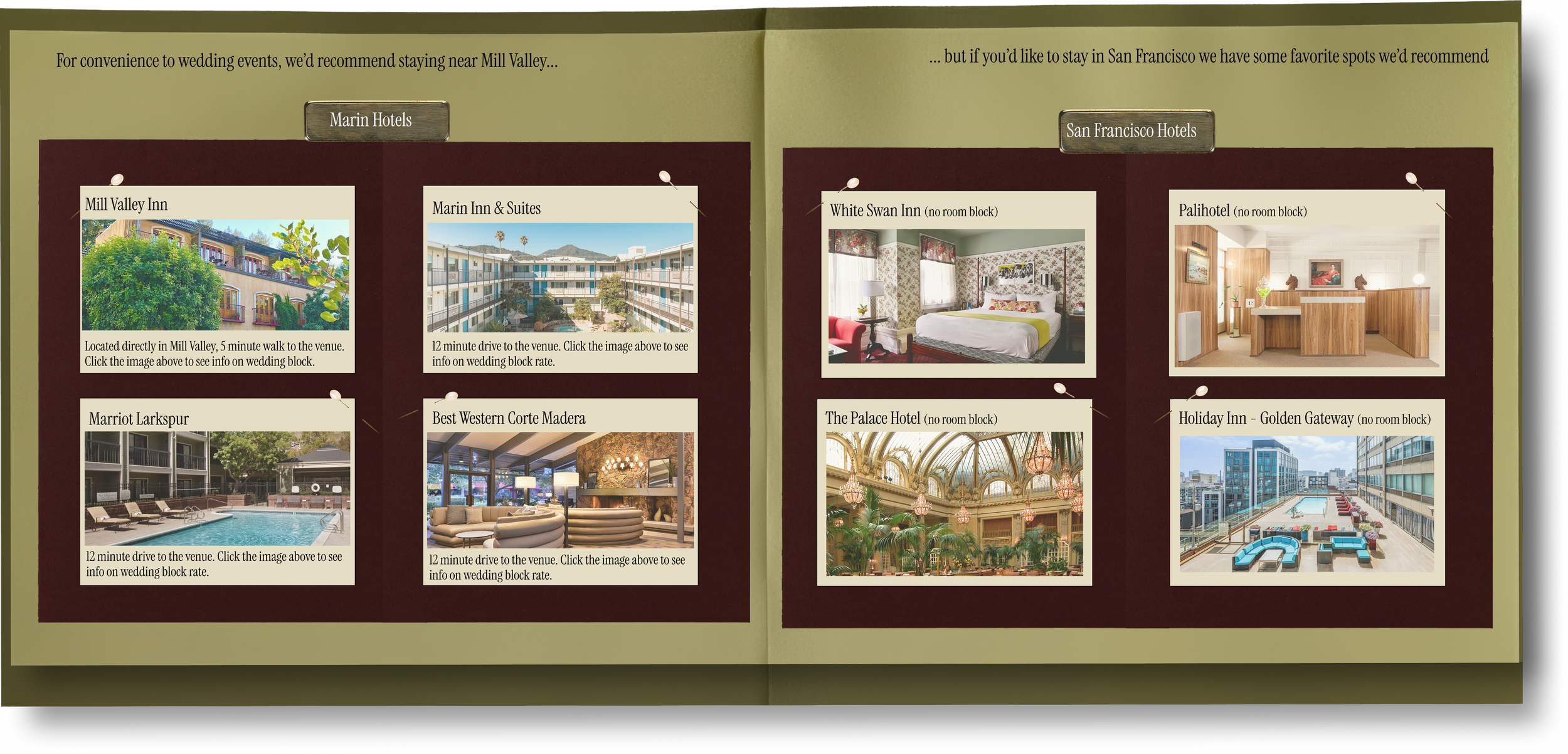 Scrapbook with links