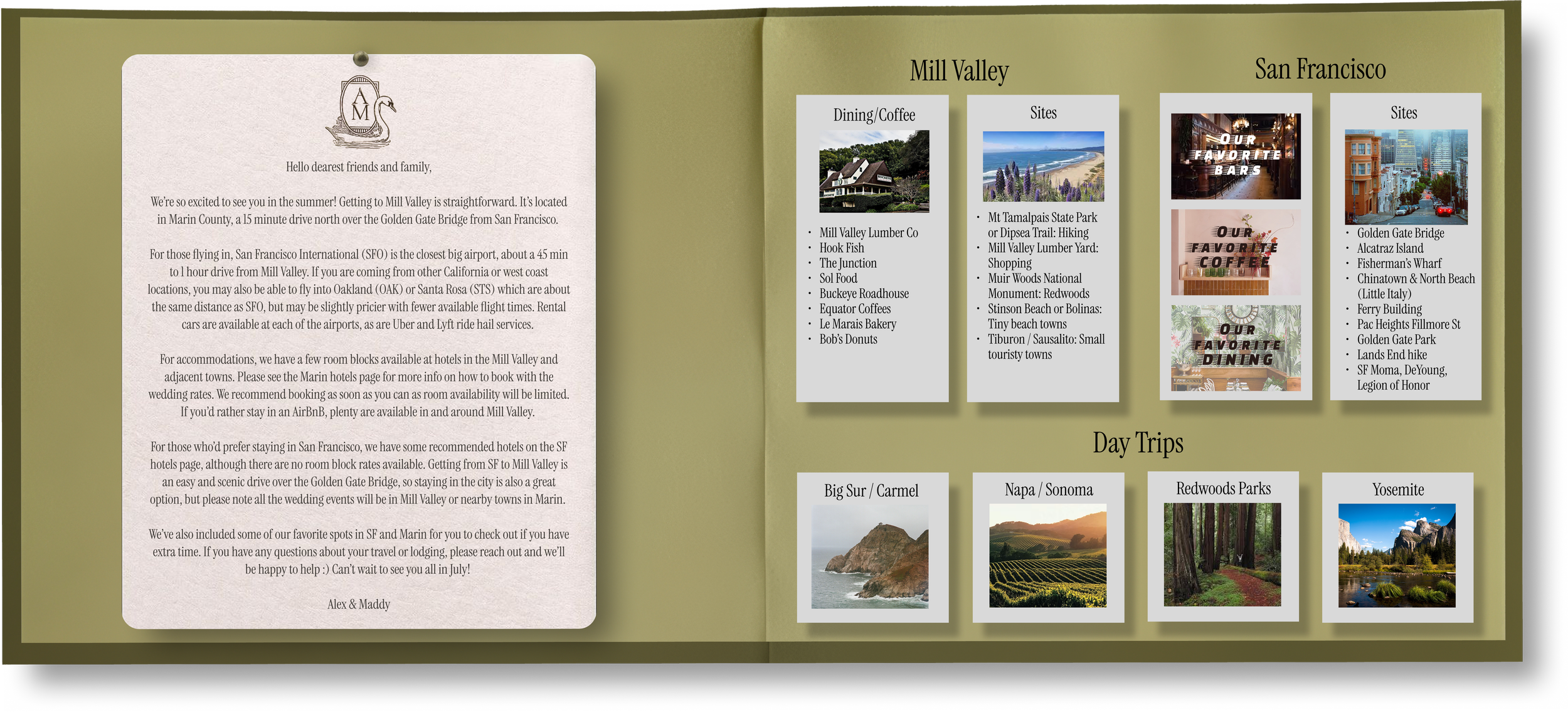 Scrapbook with links