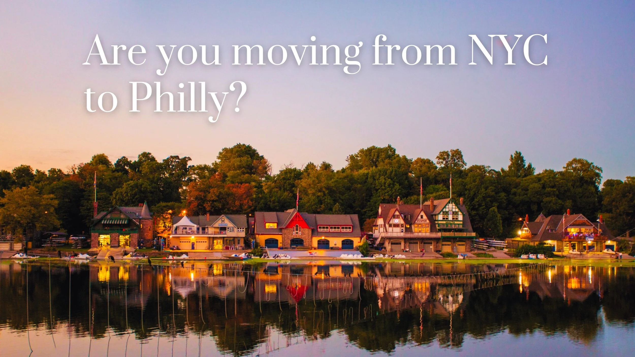 Philly Realtor Mikey Parisano can help you move to Philly from NYC