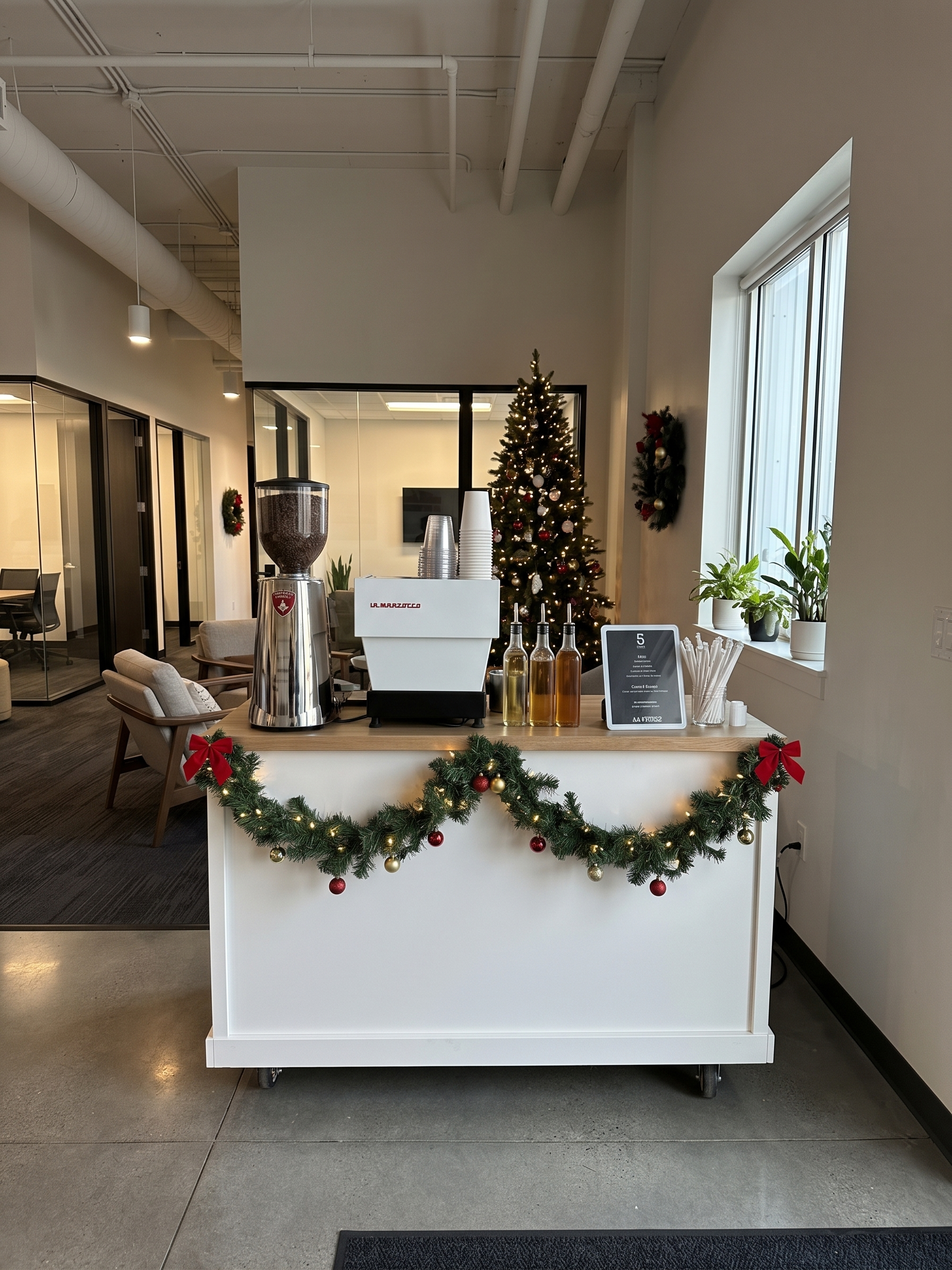 Office Hot chocolate bar