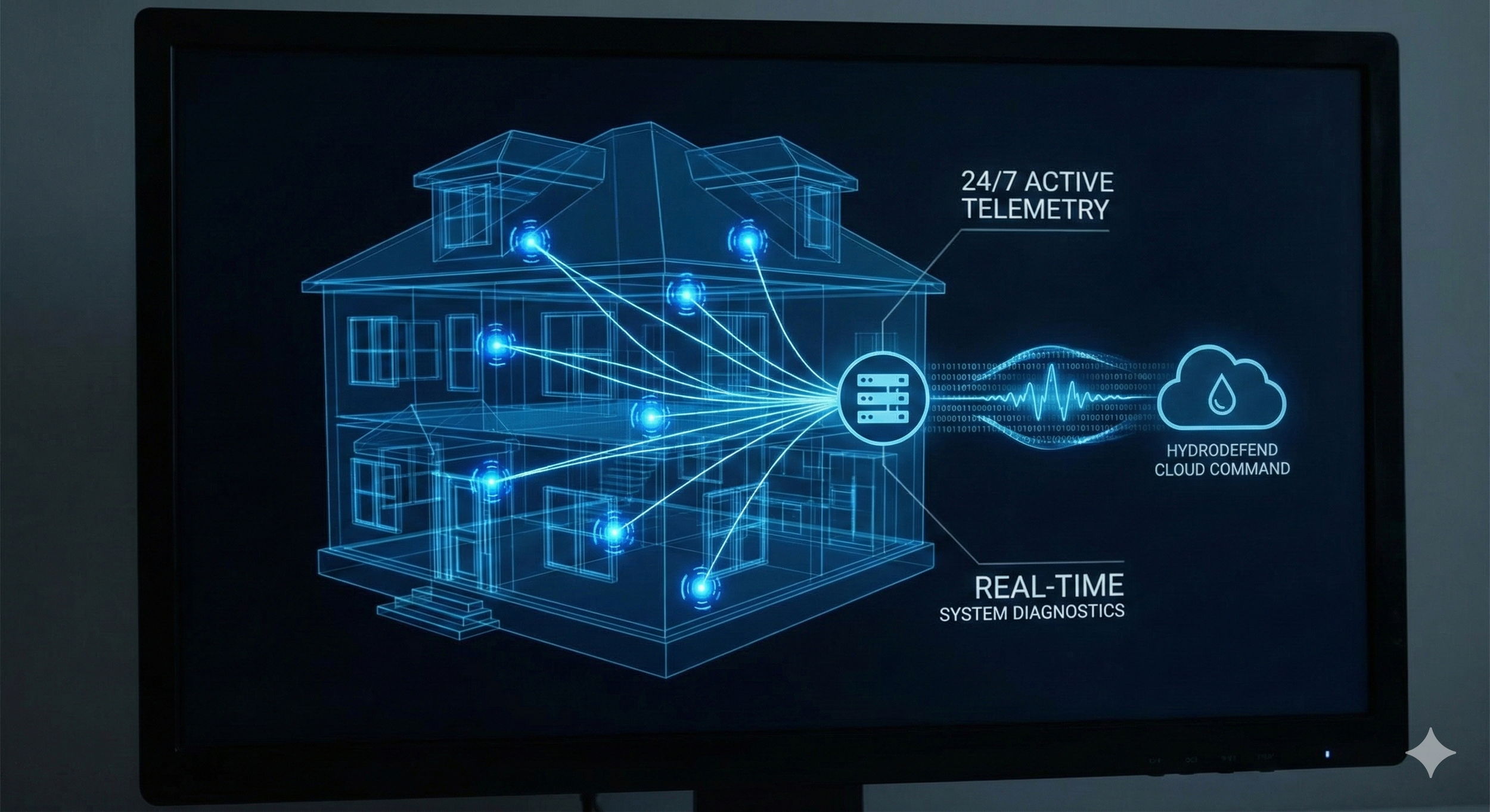 Hydrodefend home network mesh