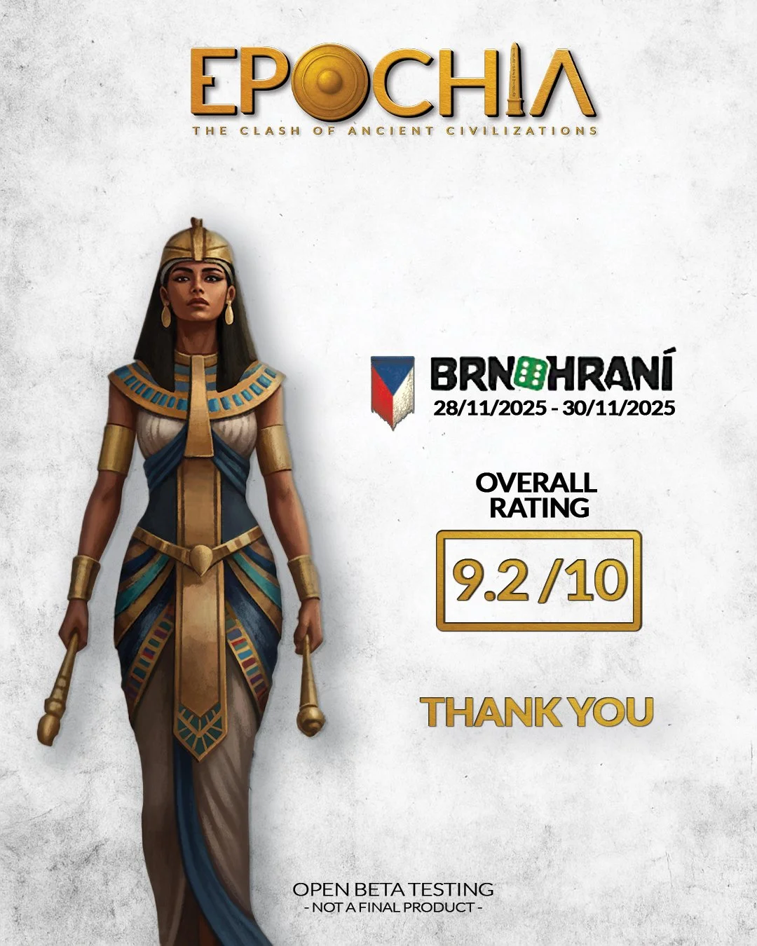 Epochia’s First Public Playtest at Brnohraní 2025