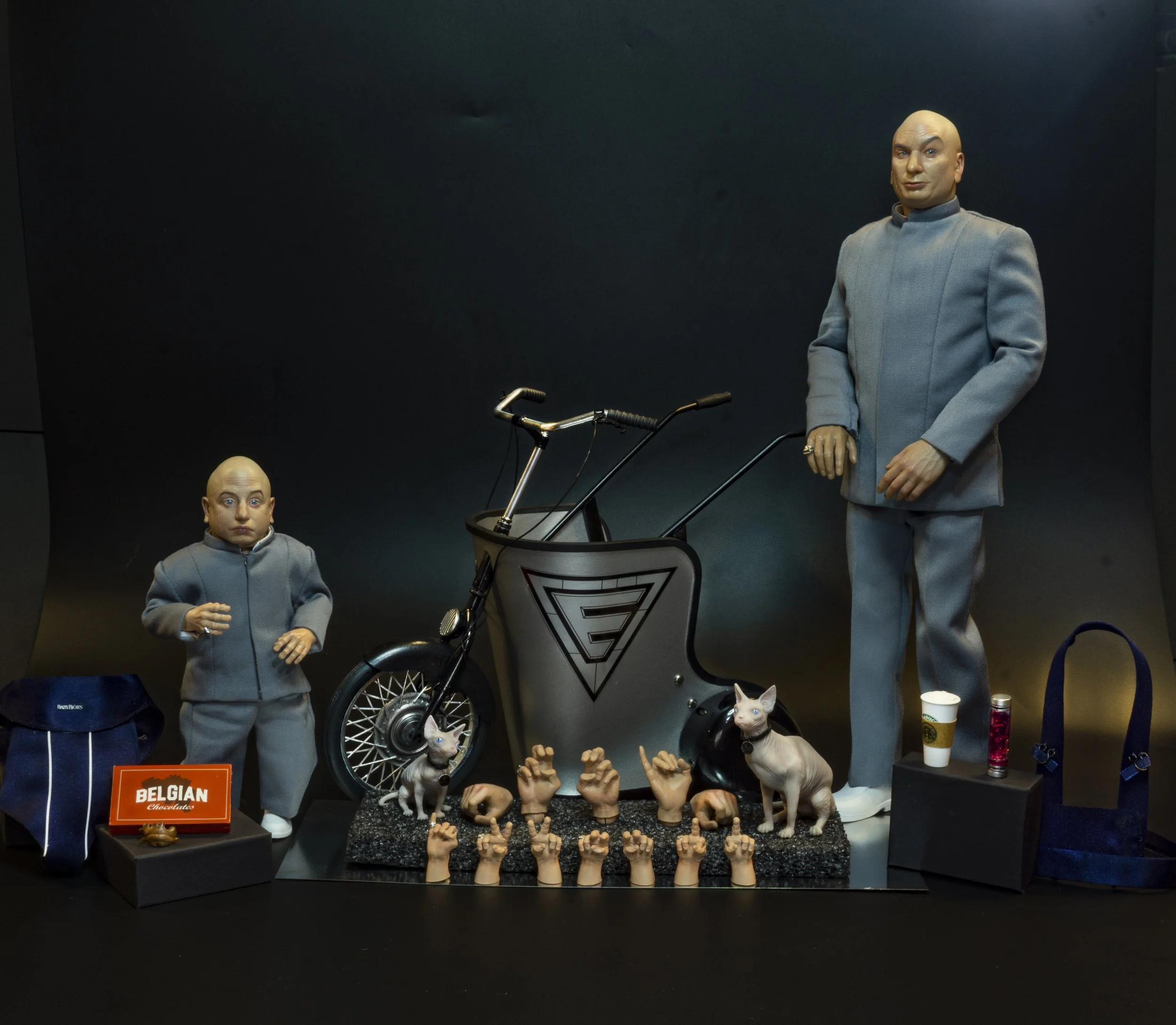 Dr. Evil and Mini Me