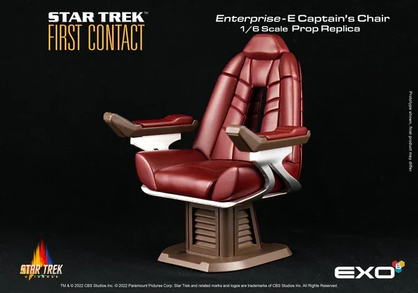 EXO-6: Star Trek: First Contact  
Enterprise-E 1/6 Captain’s Chair