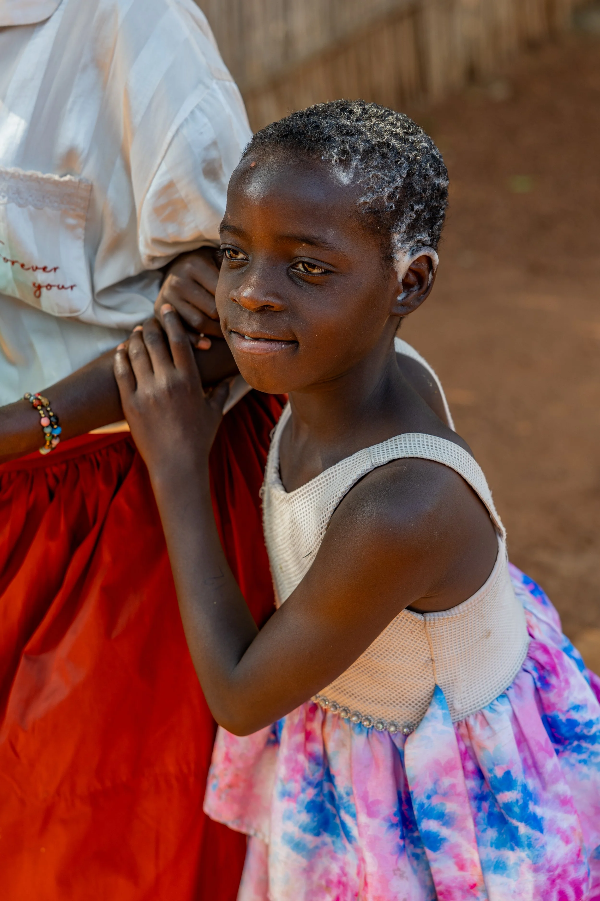 Rural hair-washing interrupted