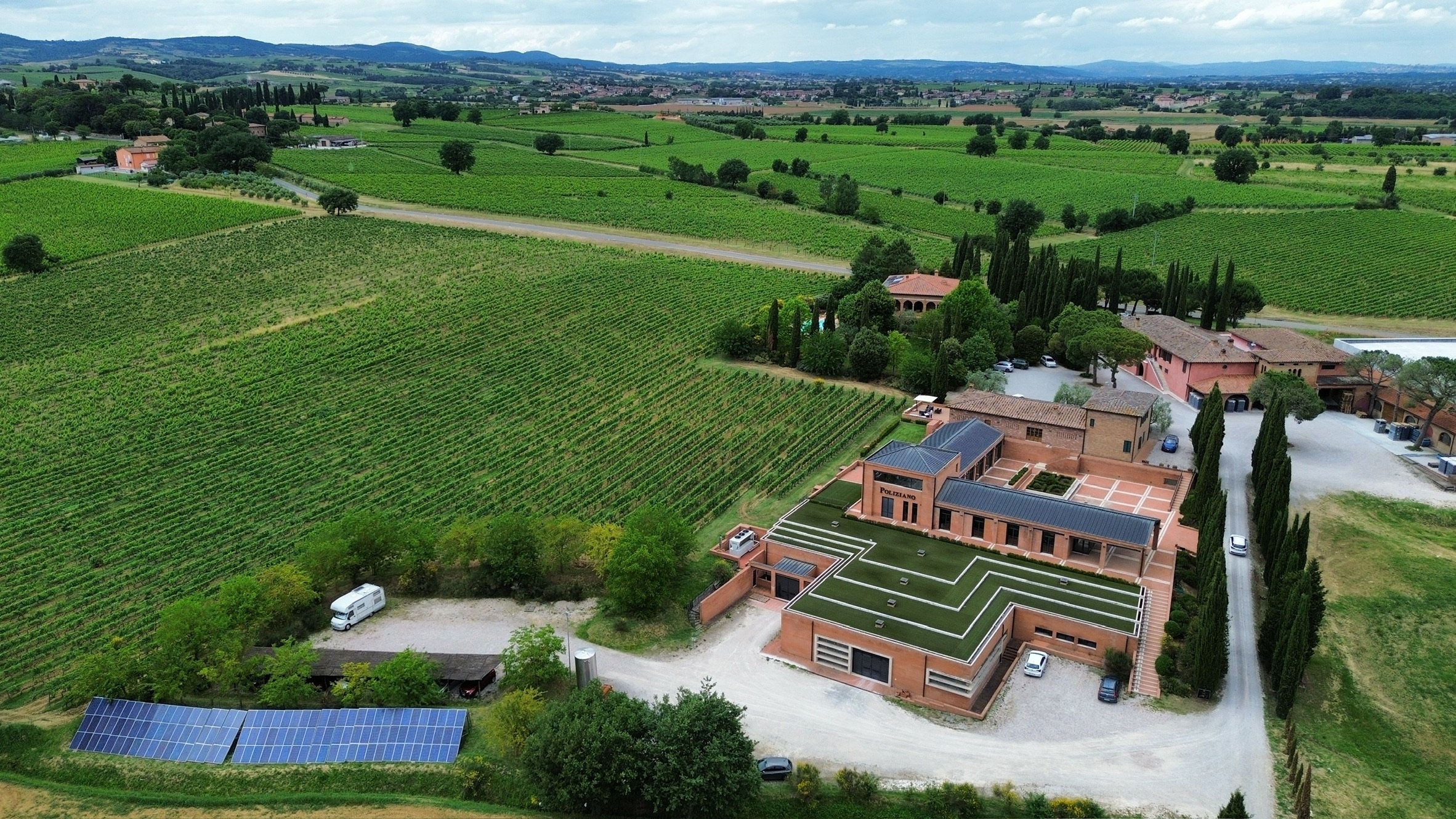 Birds view over Montepulciano - Montepulciano 🇮🇹