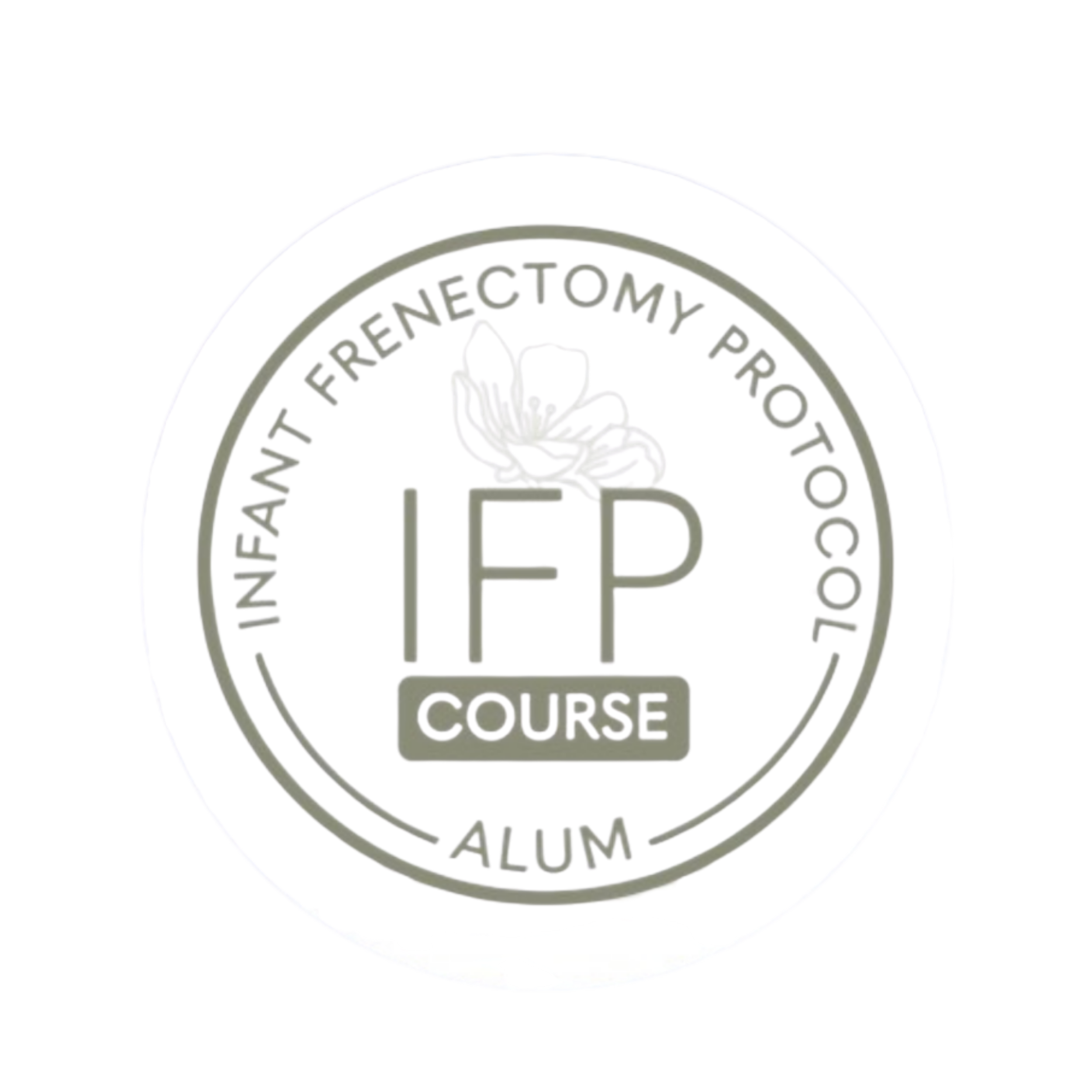 Close-up of a metal emblem with the text 'RECREATION PR COASTER ALUM' and a central design resembling a stylized sun or gear.