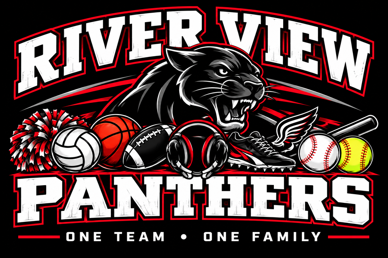 River View One Family Hoodie