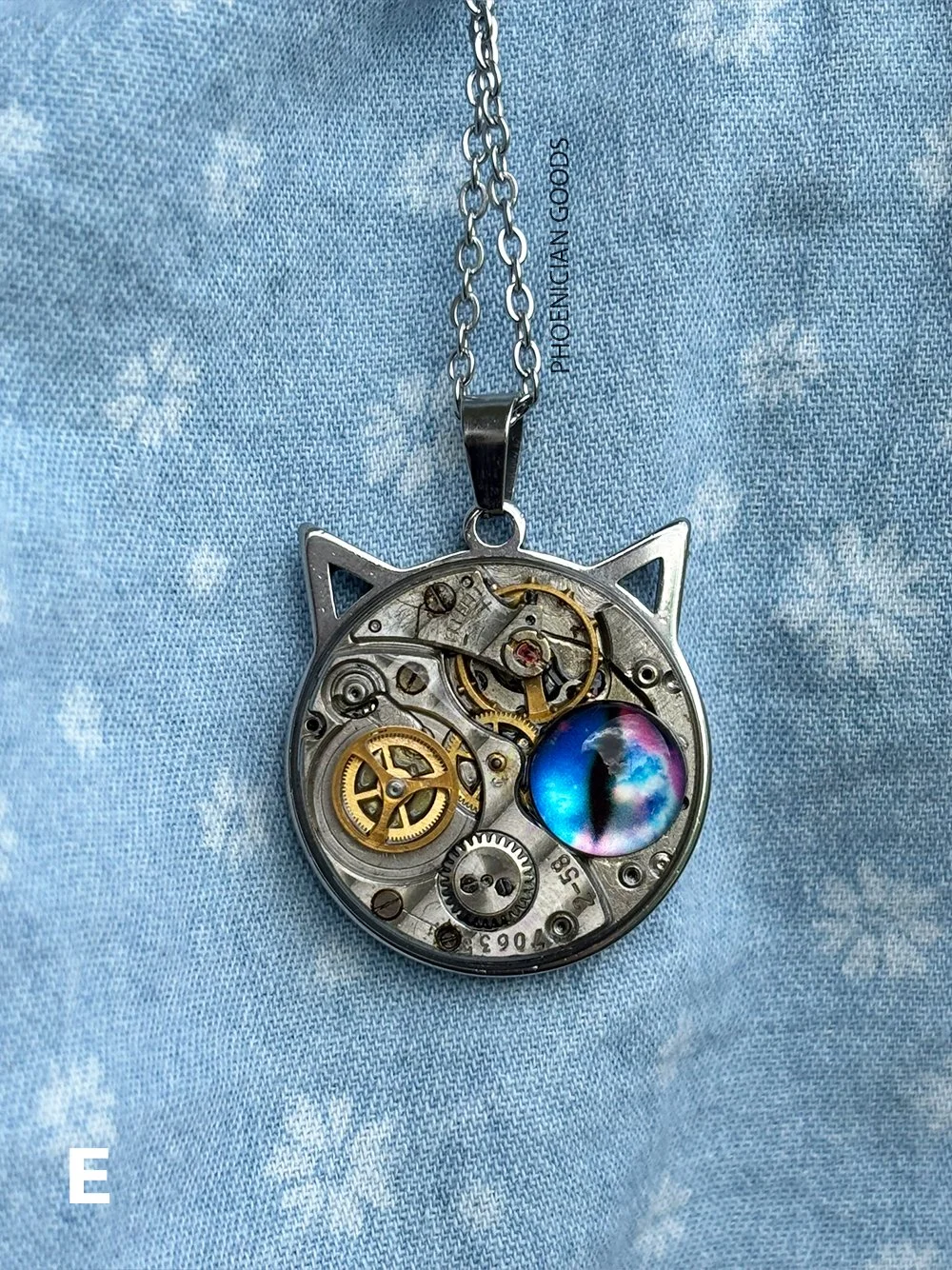 Cat Face Necklace