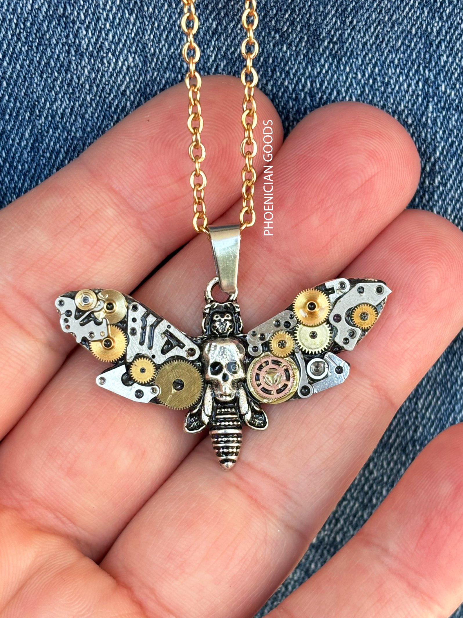 Moth Necklace