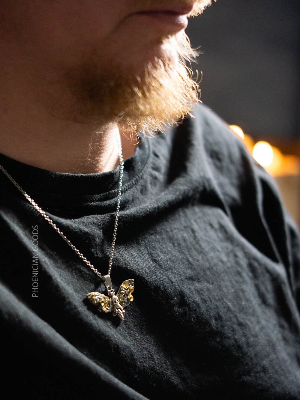 Small Moth - Necklace