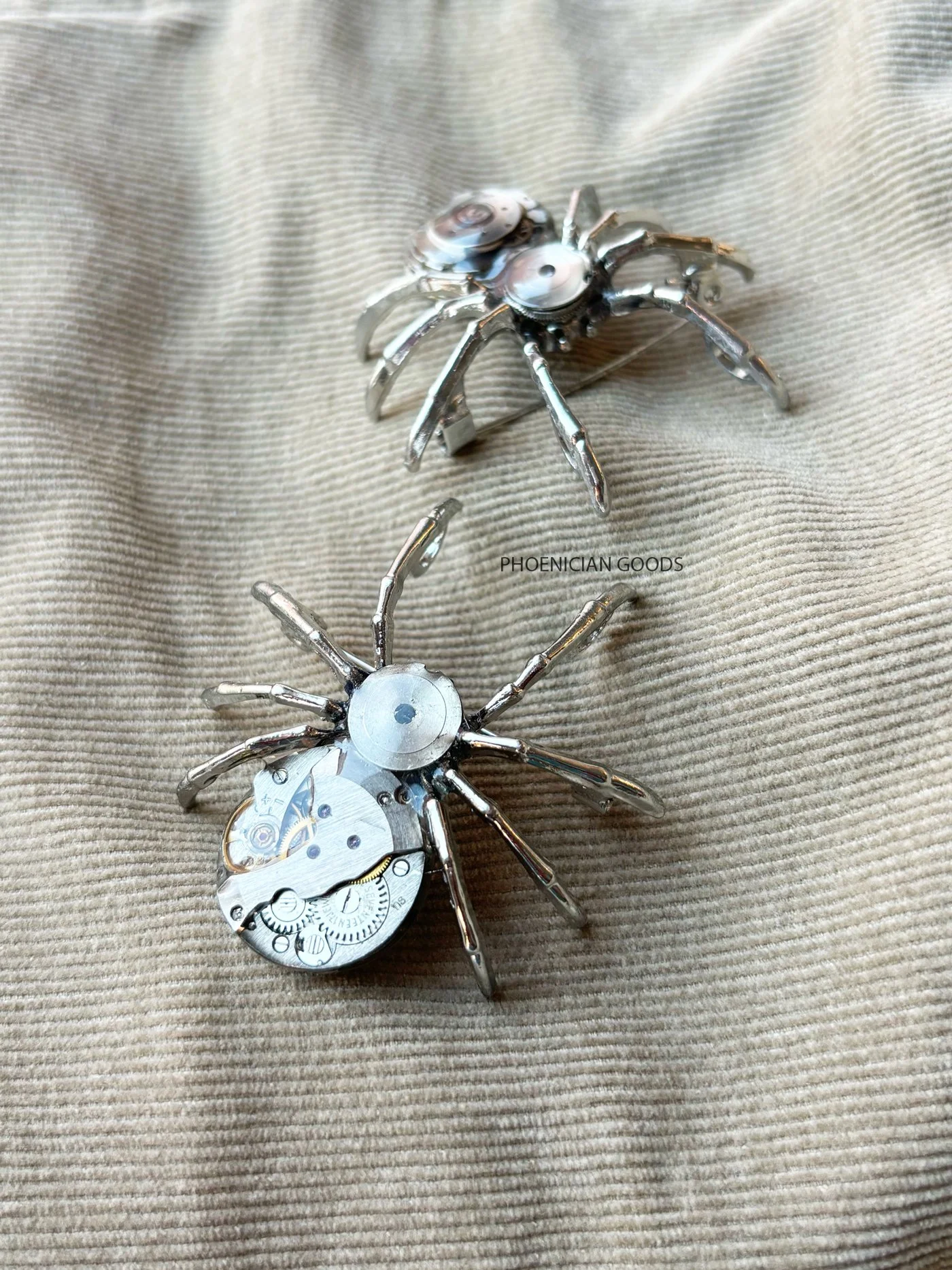 Silver Spider – Brooch