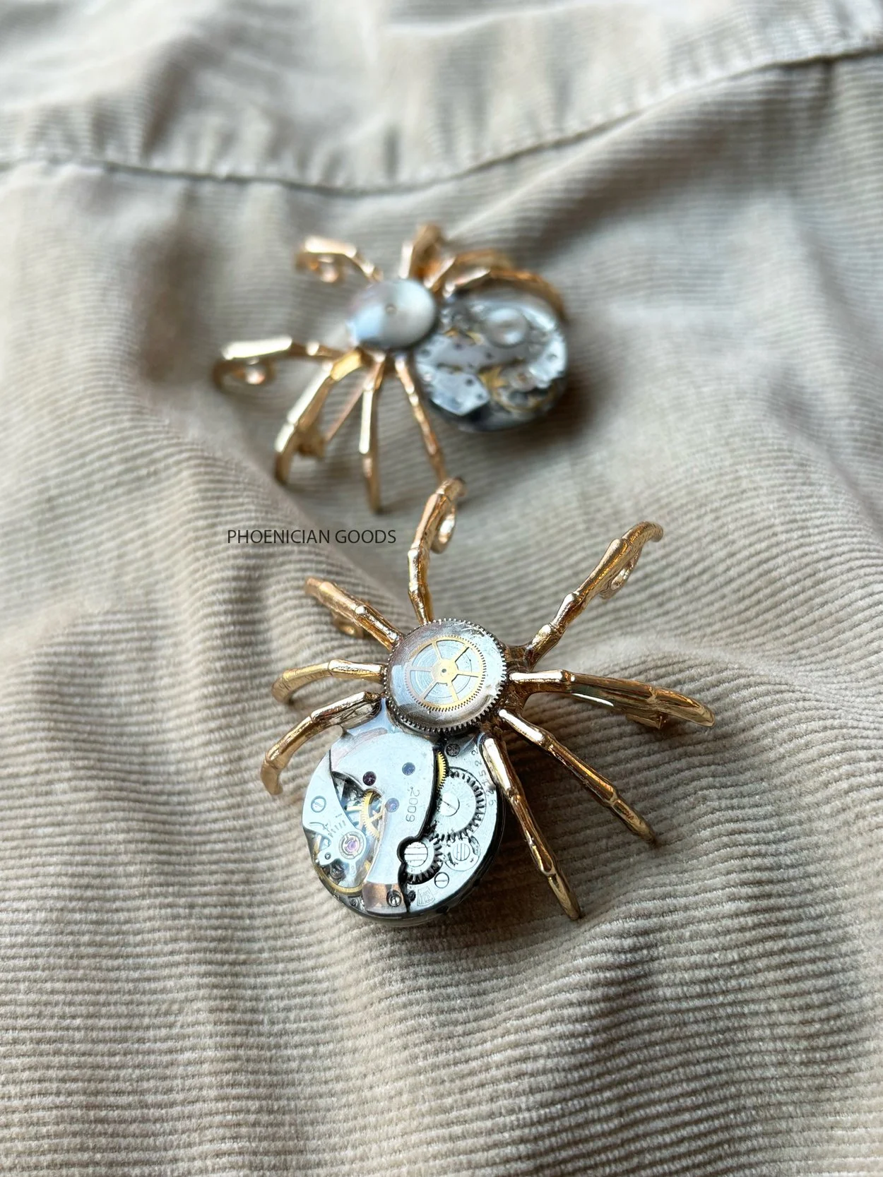 Gold Spider – Brooch