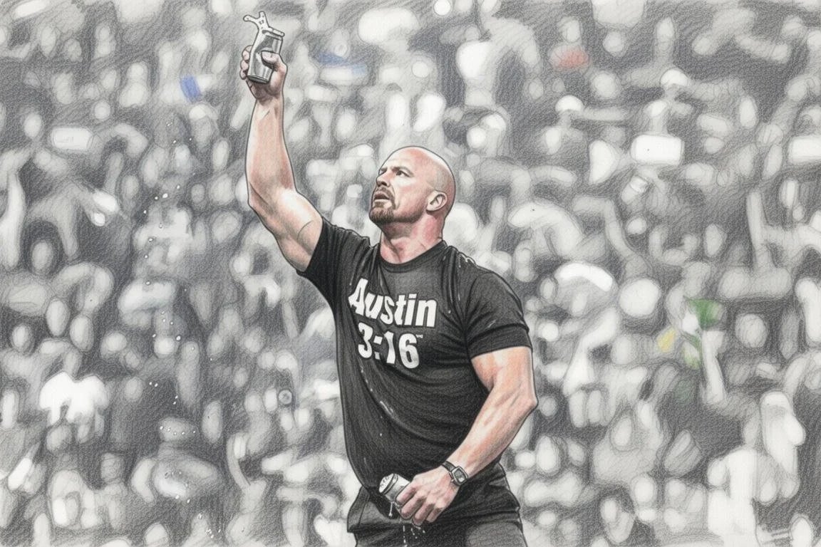 From Virtue to Vengeance: How Stone Cold Steve Austin Marked a Key Shift in American Culture