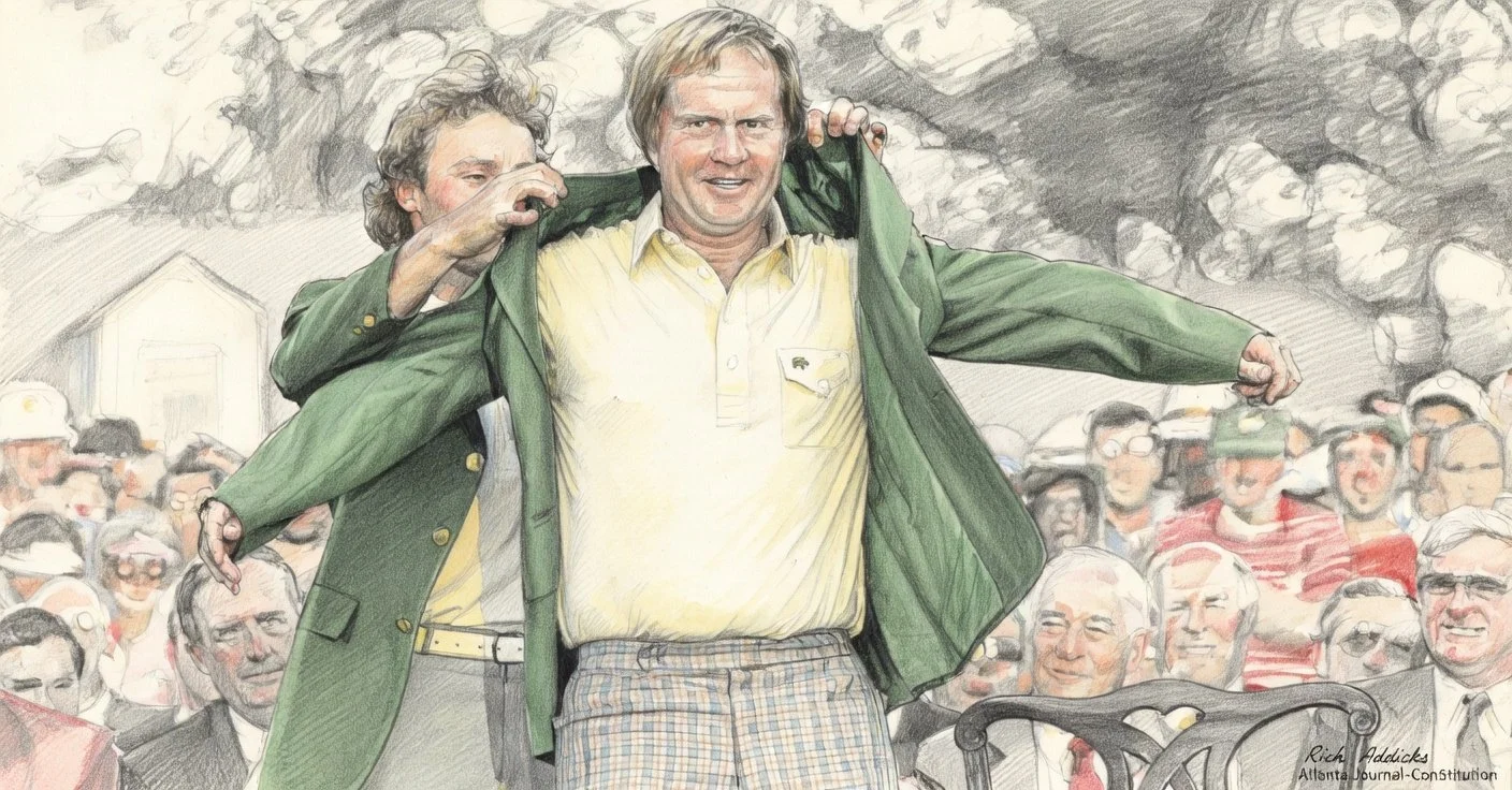 One Last Roar: Nicklaus’s Epic Back-Nine Surge at the 1986 Masters