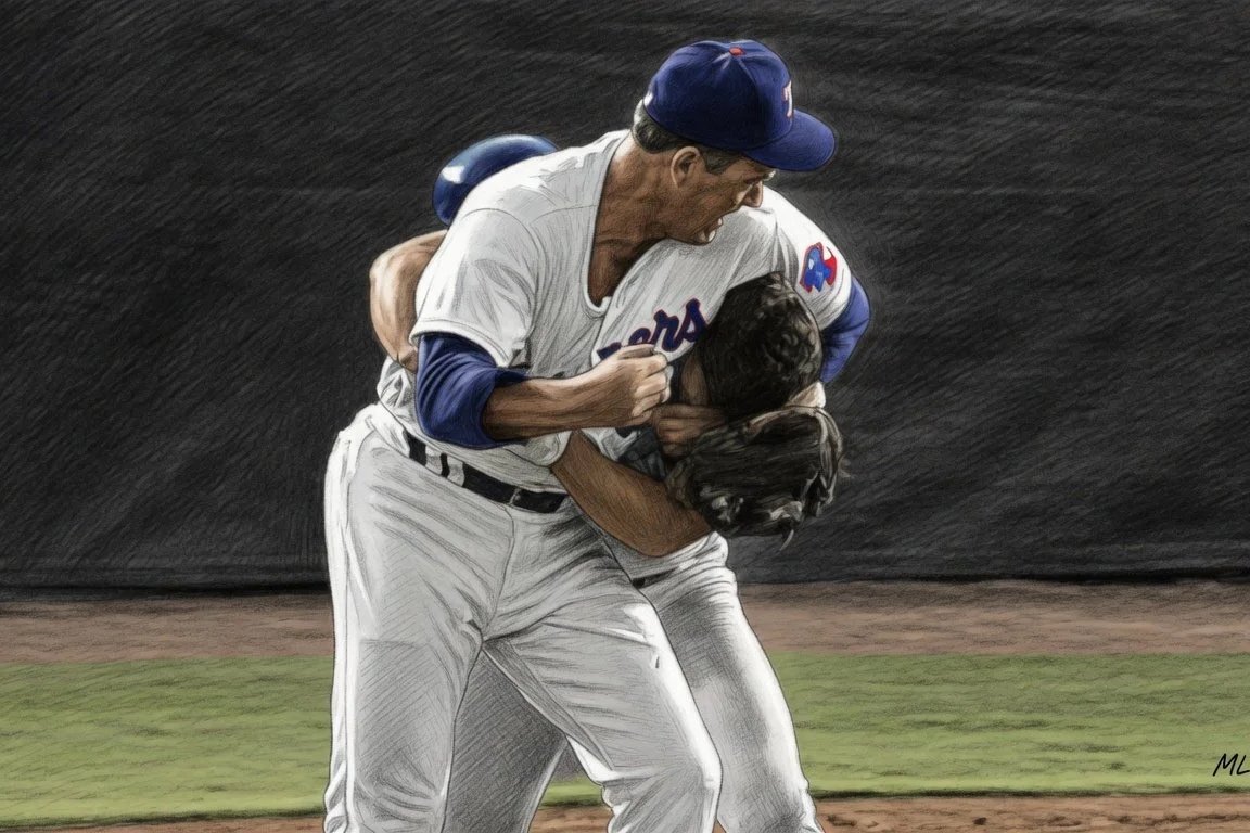 The Ryan Express Delivers a Beatdown: The Legendary 1993 Nolan Ryan vs. Robin Ventura Brawl and Its Enduring Legacy