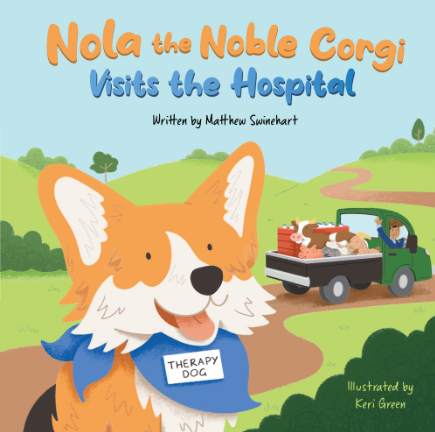 Nola the Noble Corgi Visits the Hospital (LOCAL PICK UP OPTION FOR NE OHIO)